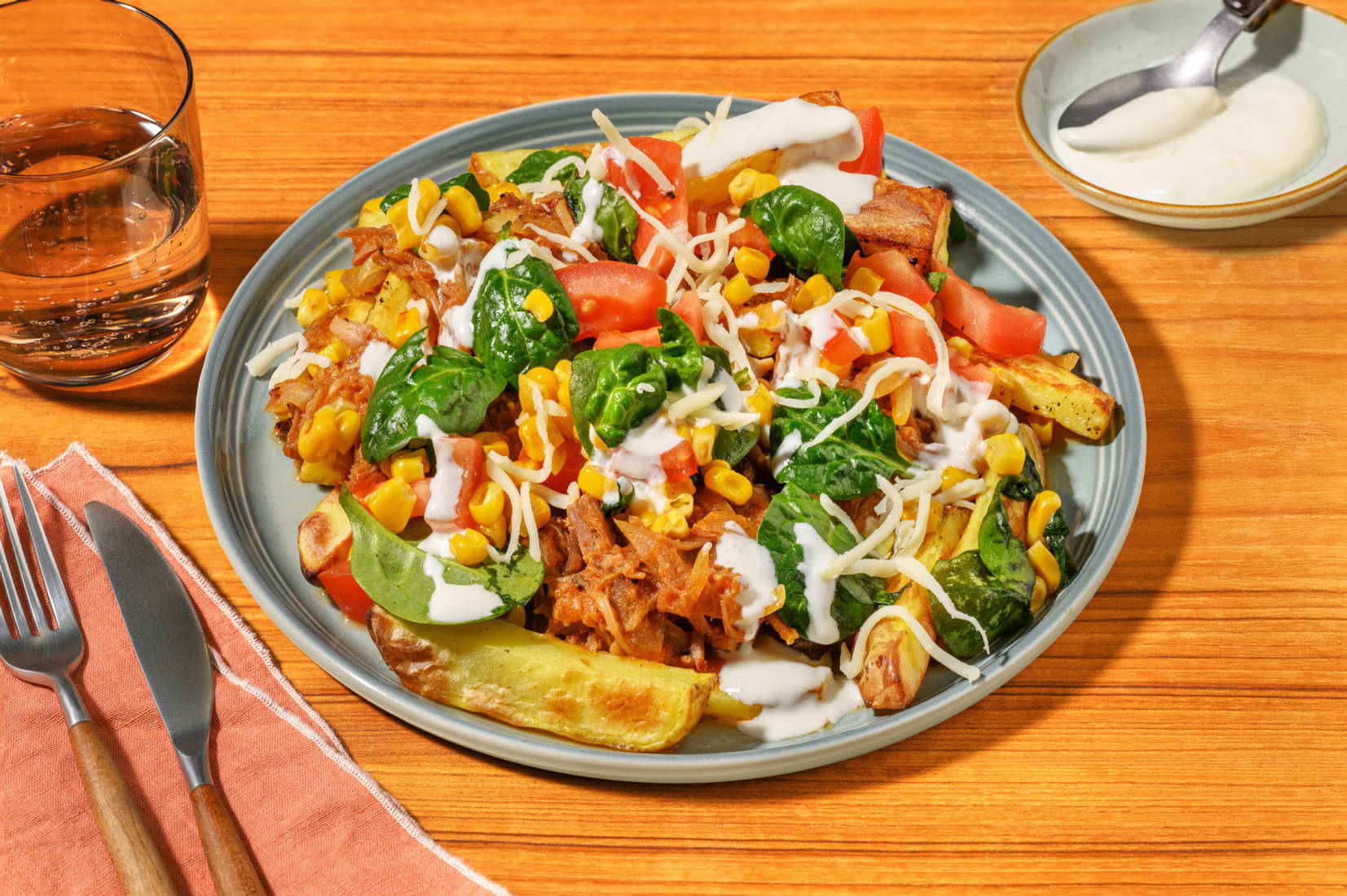 BBQ Pulled Pork Loaded Fries