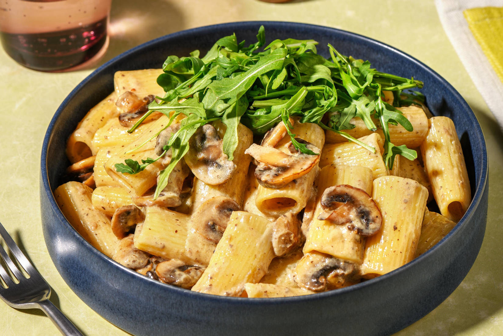 Umami Miso Mushroom Rigatoni