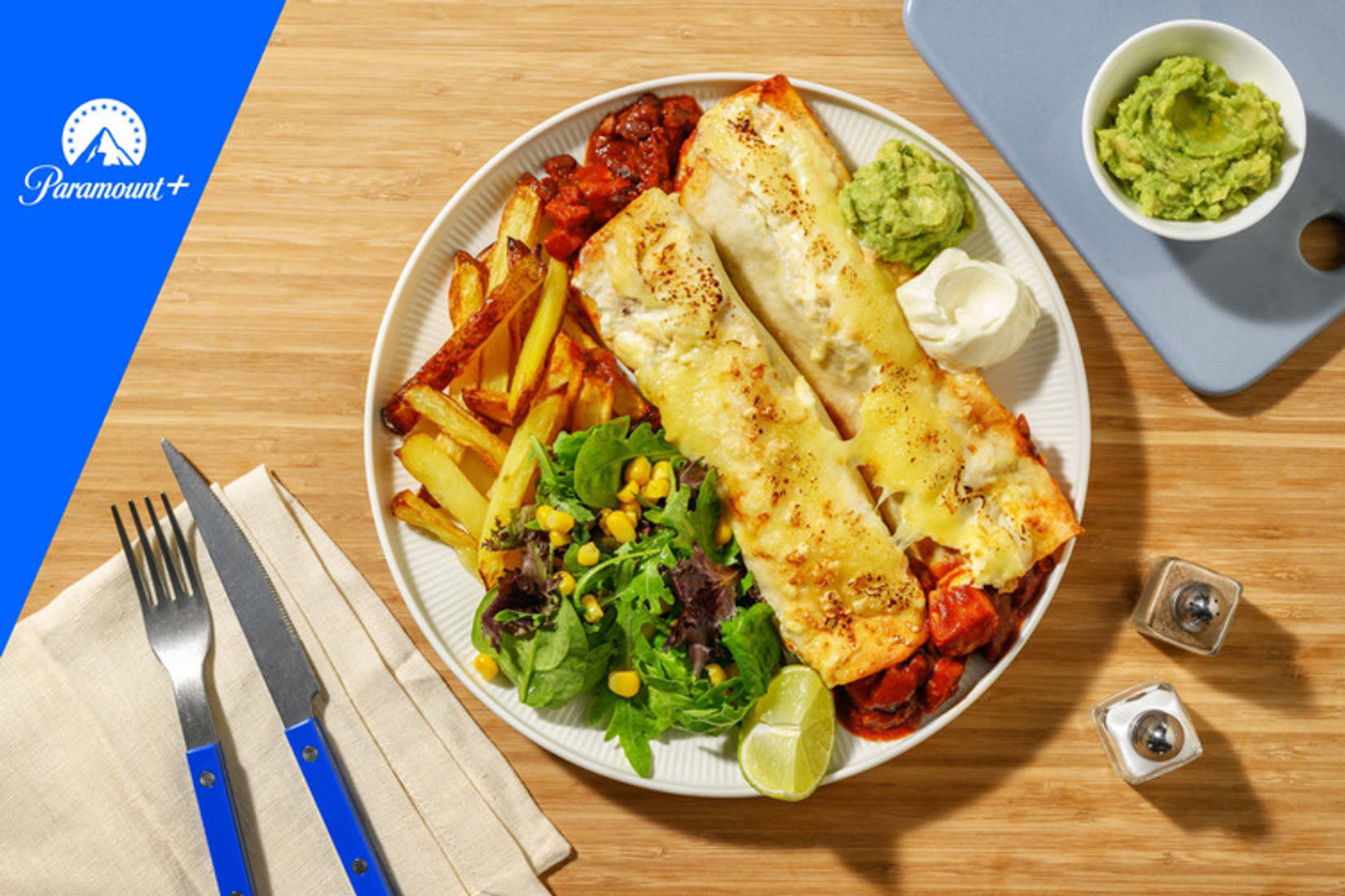 Chicken and Chorizo Explorer Enchiladas