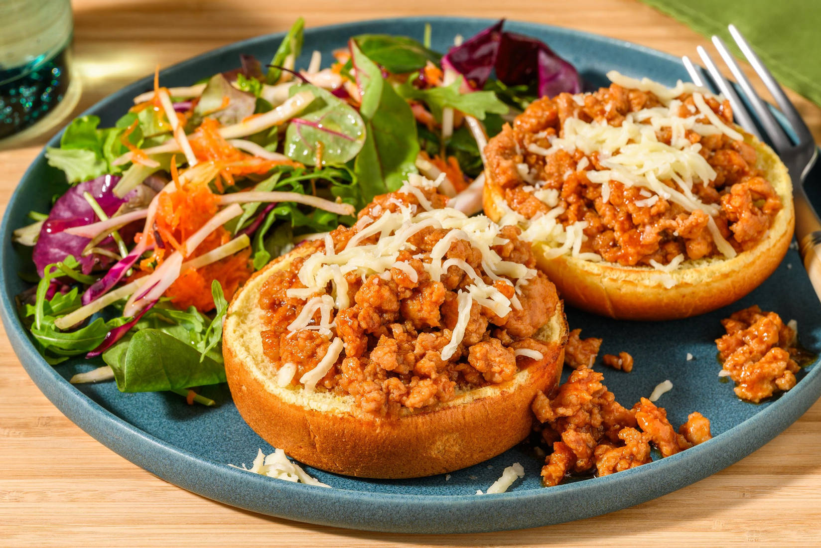 Super Quick Cheeseburger Inspired Sloppy Joe