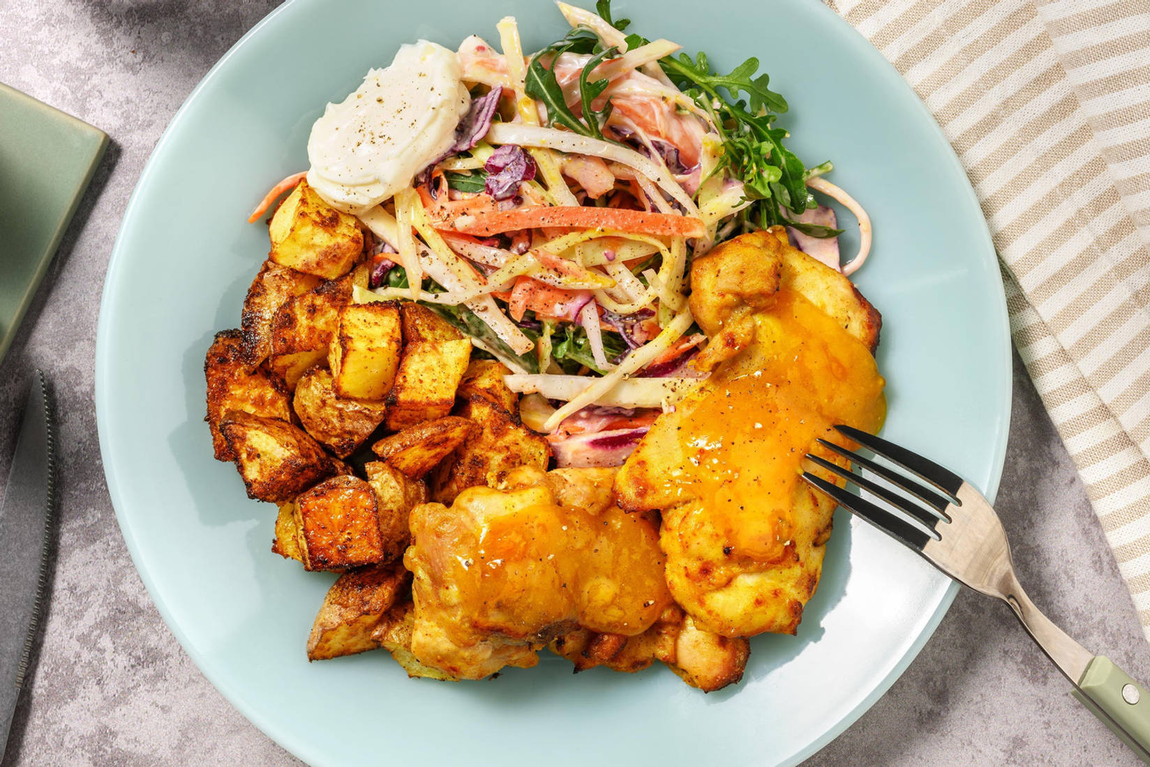 Put your Feet Up Chicken Breast Korma Traybake