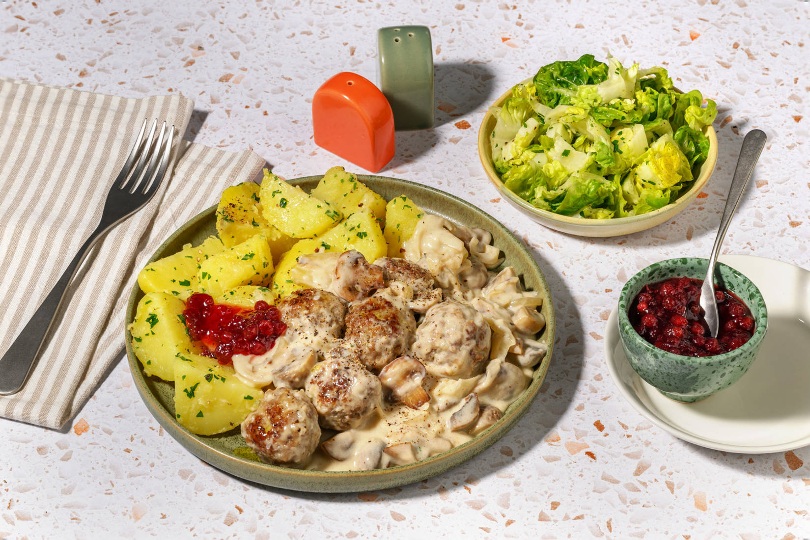 Köttbullar: Schwedische Bio-Rinderhackbällchen