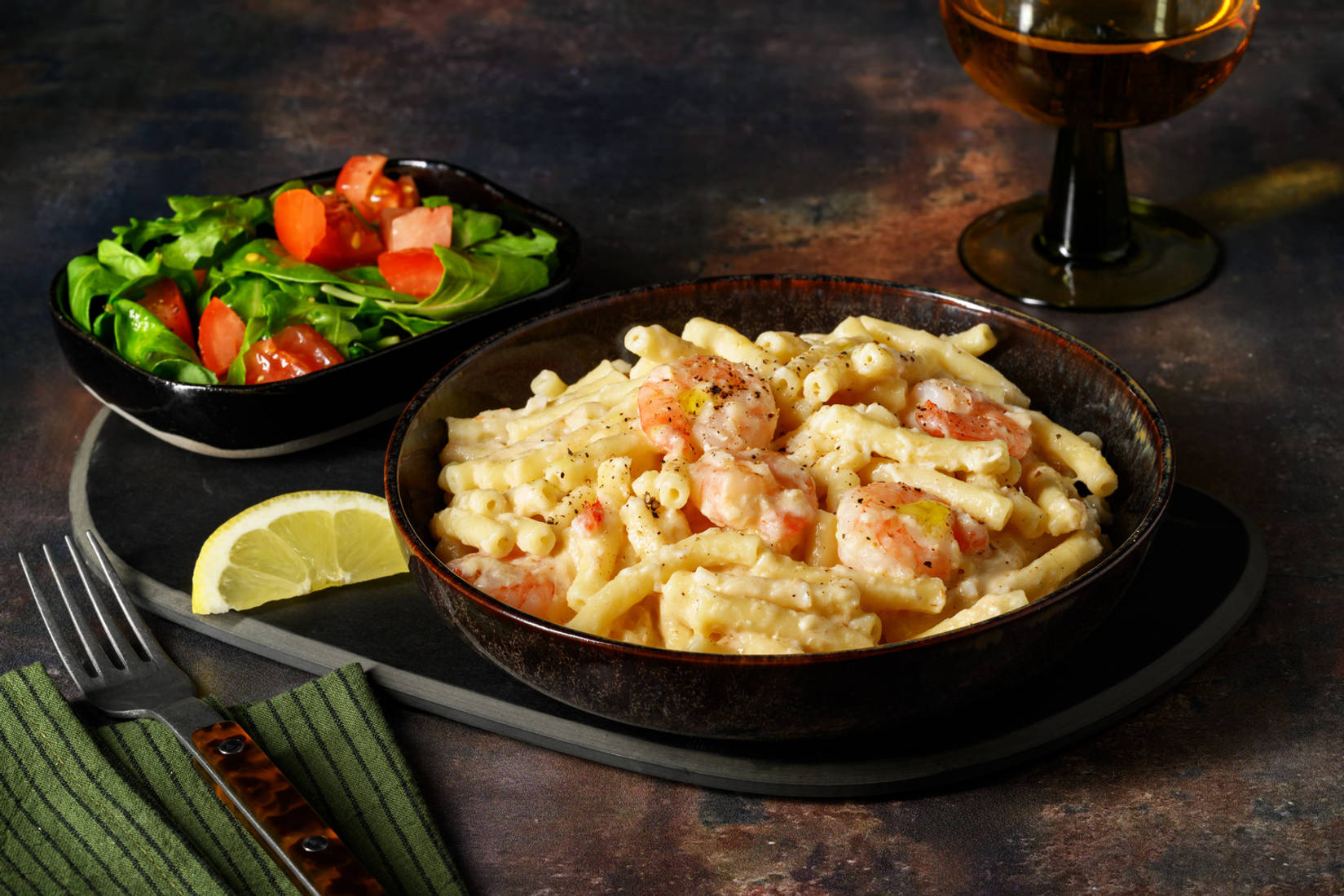 Orkney Crab and King Prawn Mac and Cheese