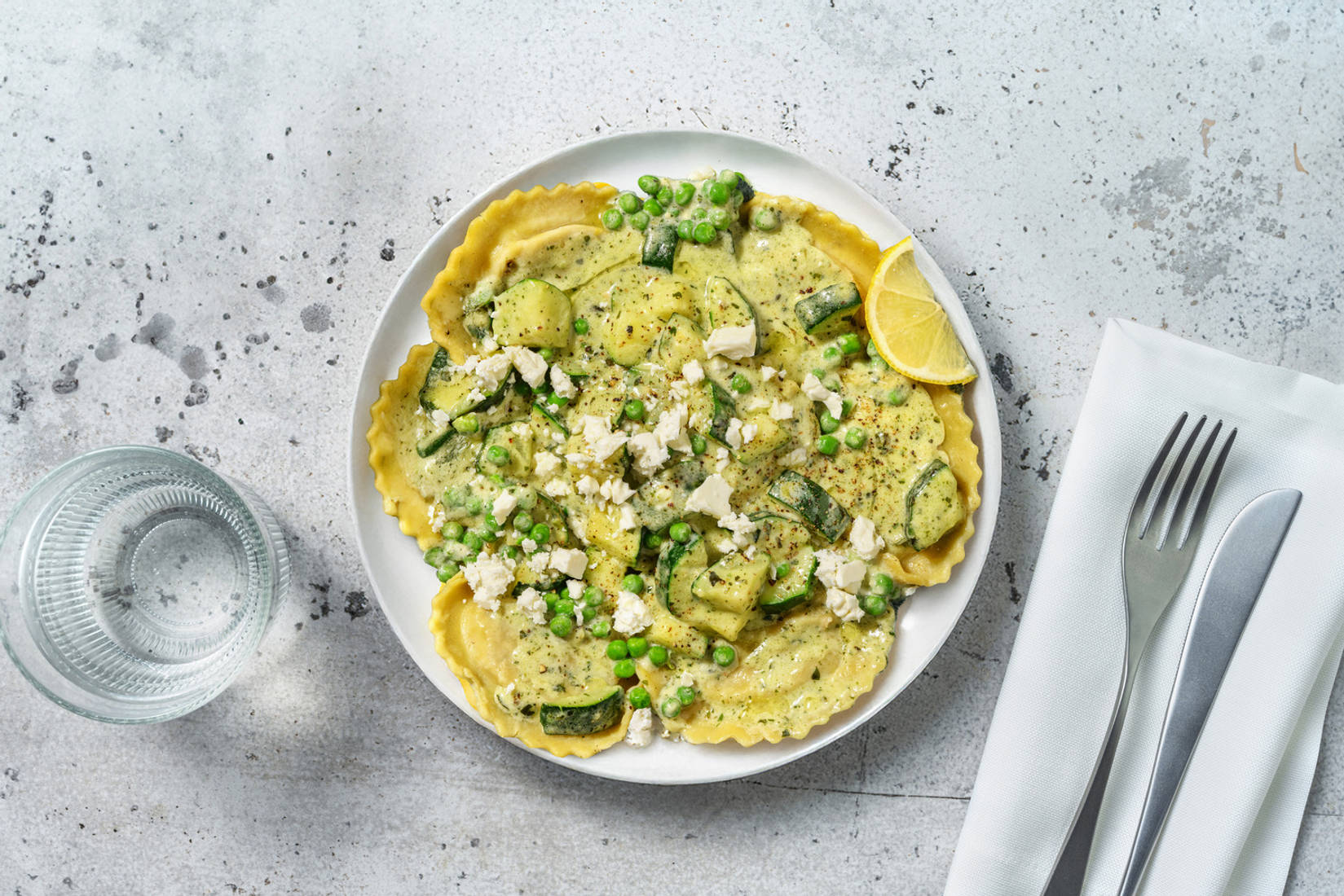 Creamy Parma Ham & Parmigiano Filled Pasta