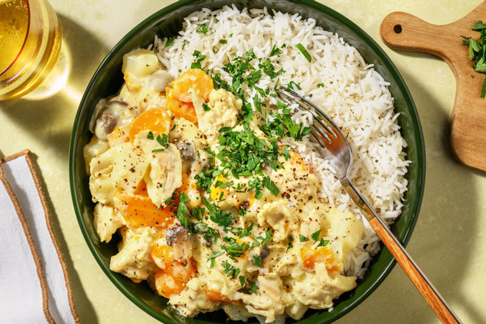 Omas Klassiker: Hühnerfrikassee