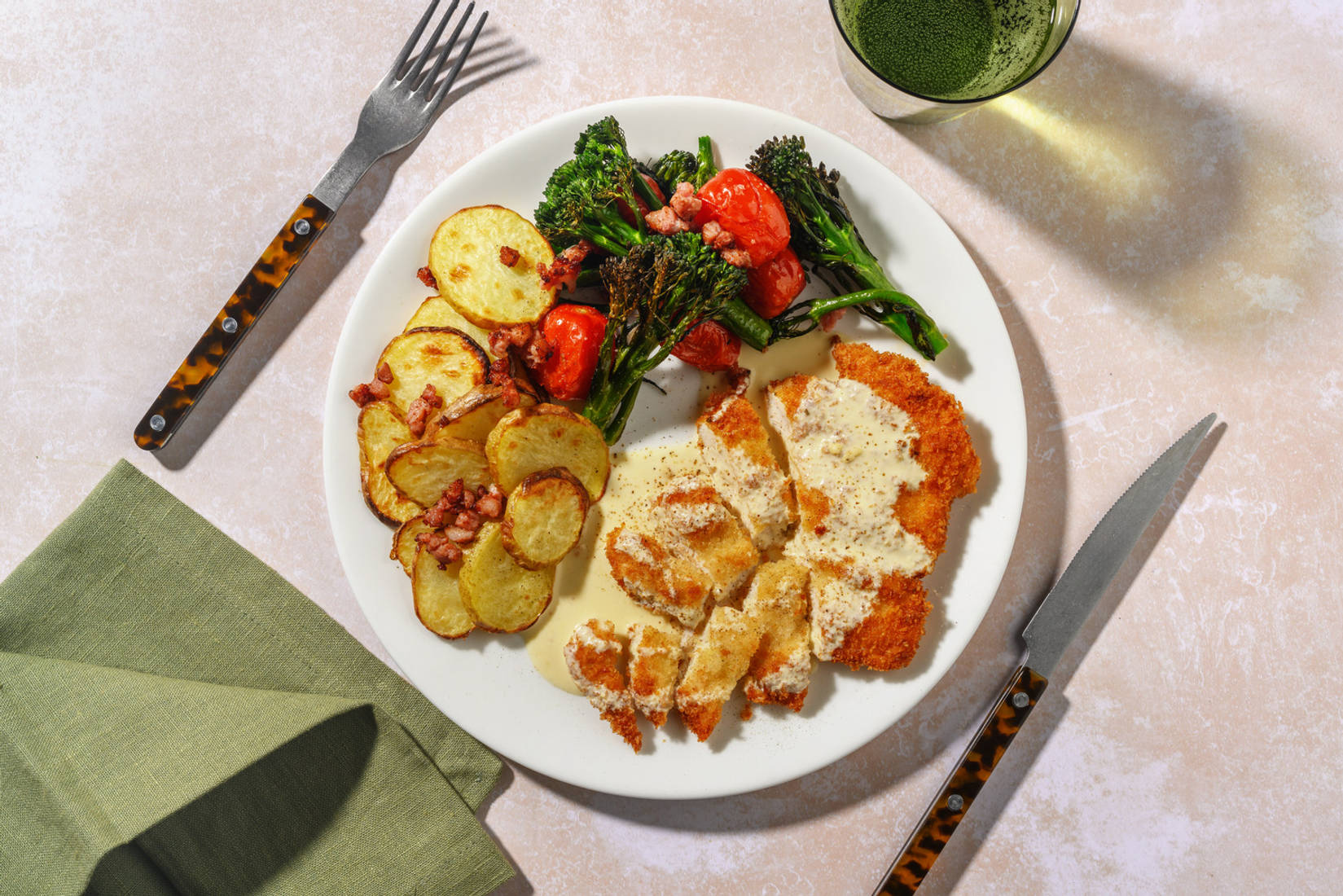 Ultimate Parmigiano Crumbed Chicken Schnitzel