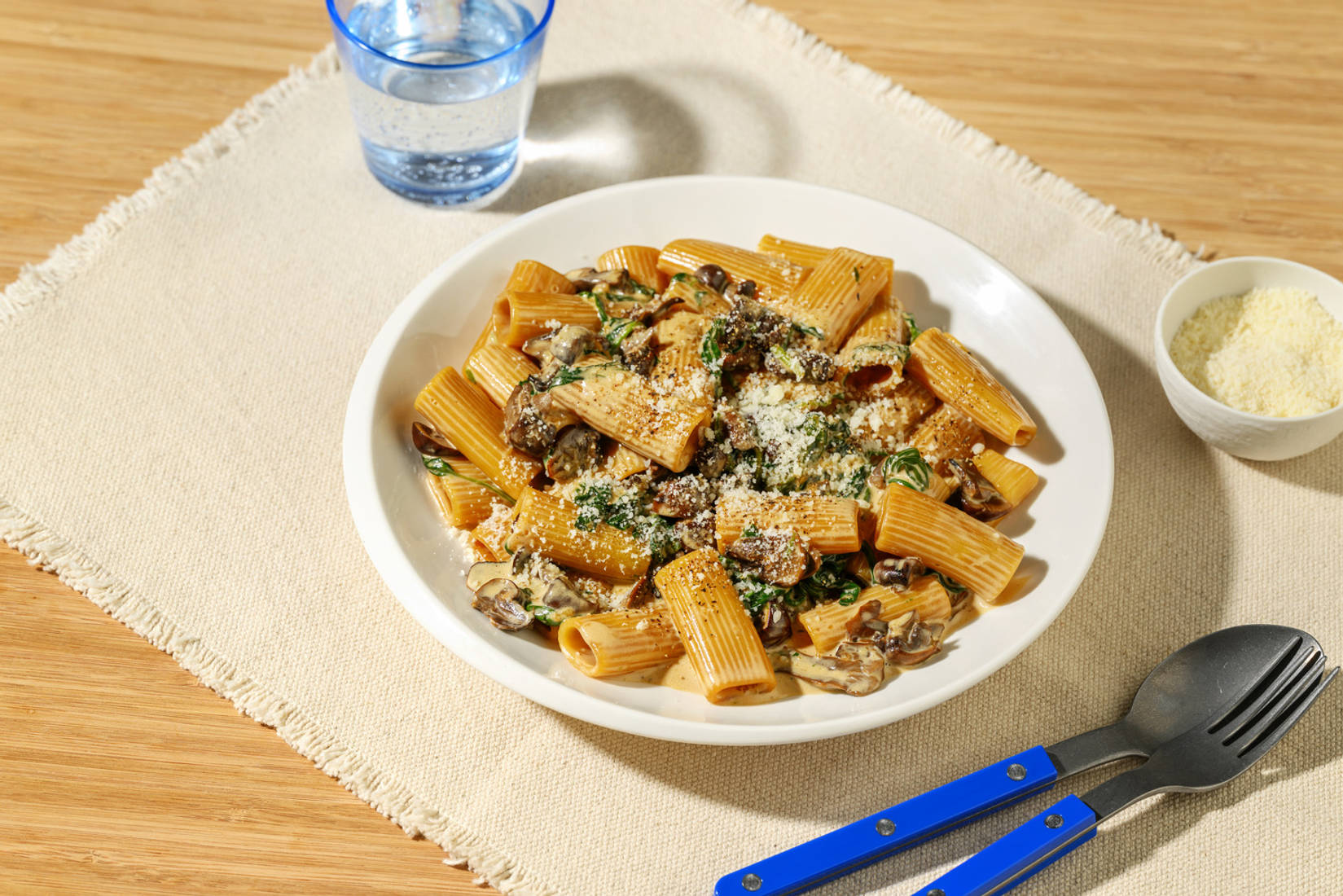 Umami Miso Mushroom Rigatoni