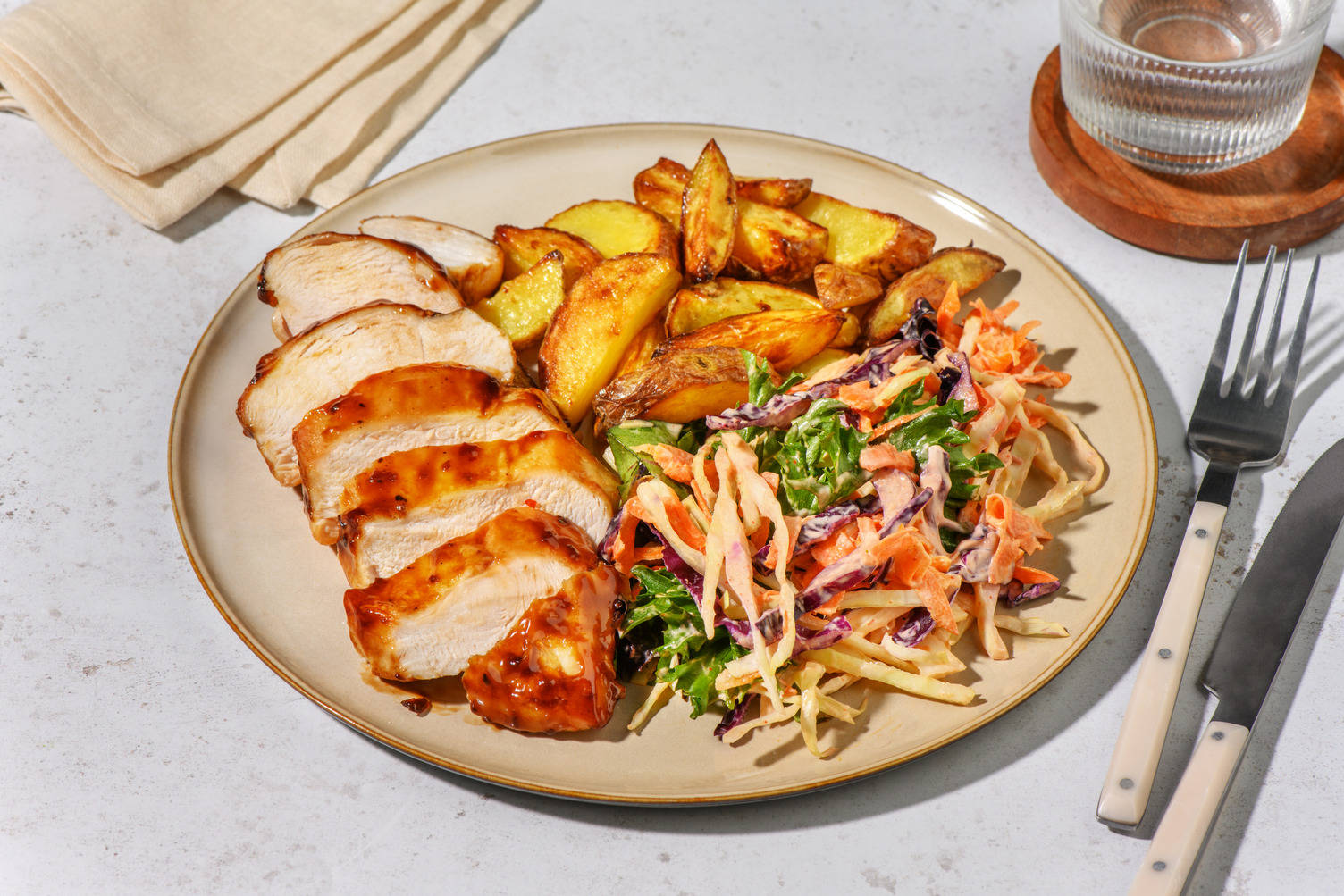 Bulgogi Glazed Chicken Breast 