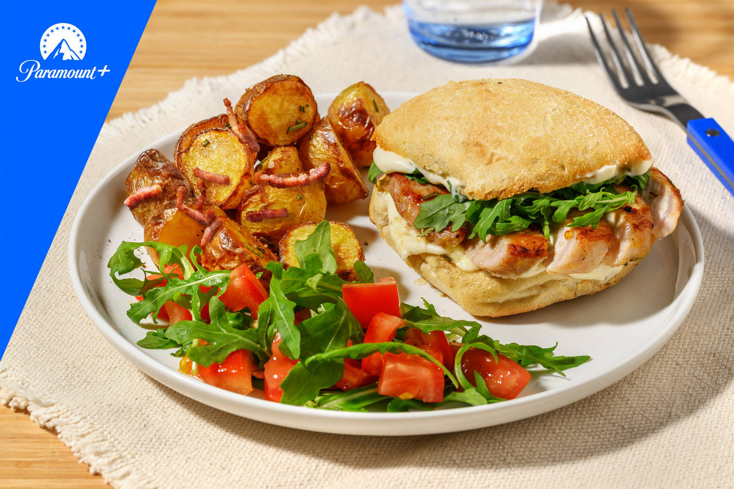 Cuban Sandwich Style Inspired Pork and Bacon Ciabatta Rolls