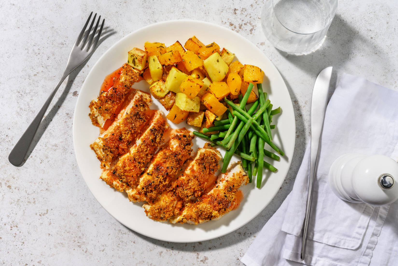 Peri Peri Crumbed Chicken and Hot Honey 