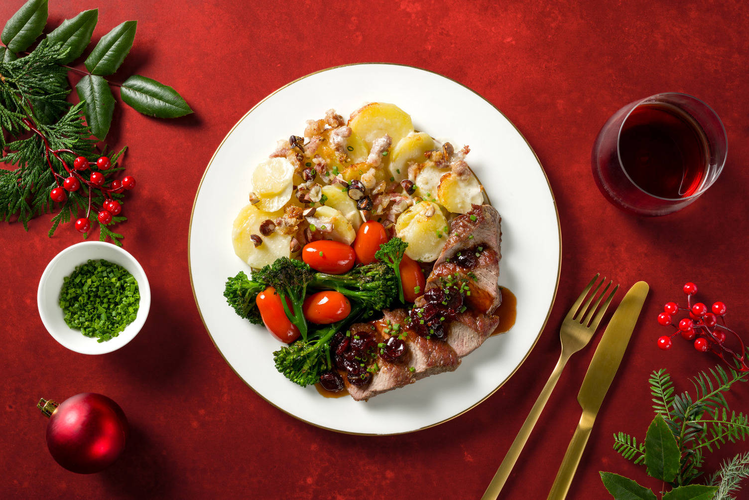 21 Day Aged Rump Steak & Truffled Bacon Dauphinoise