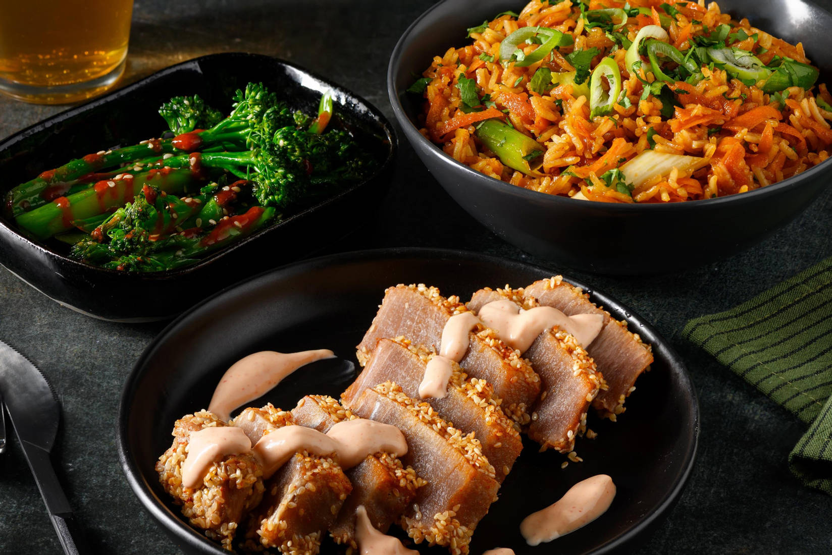 Tonijnsteak met sesamkorst