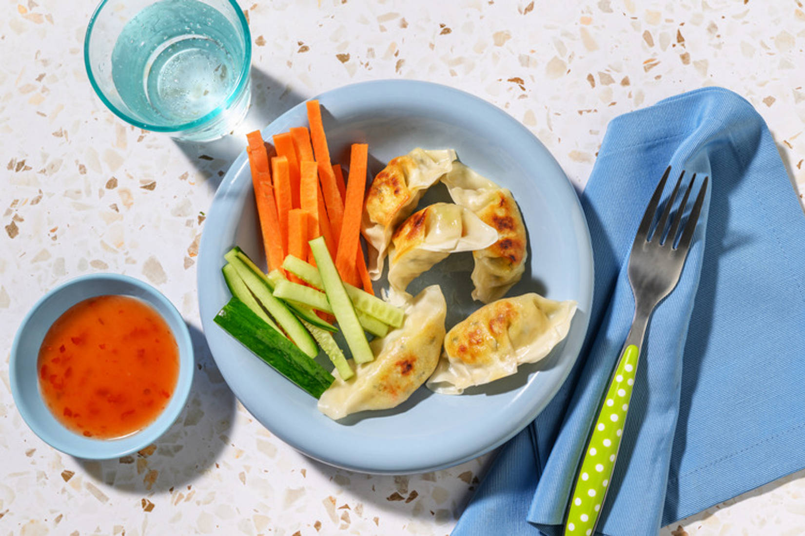 Kids' Gyoza Snack Platter