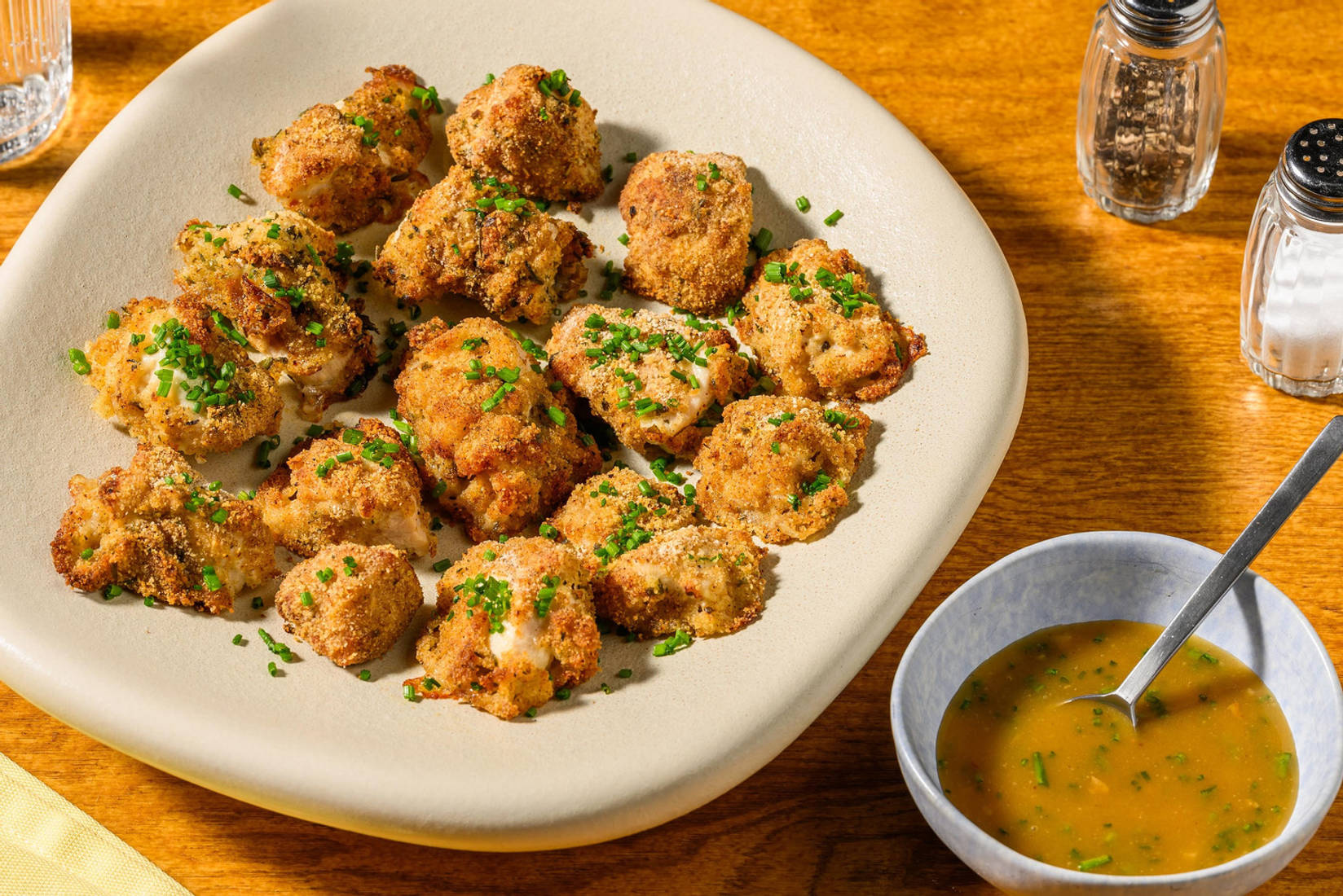 Chicken Schnitzel Bites