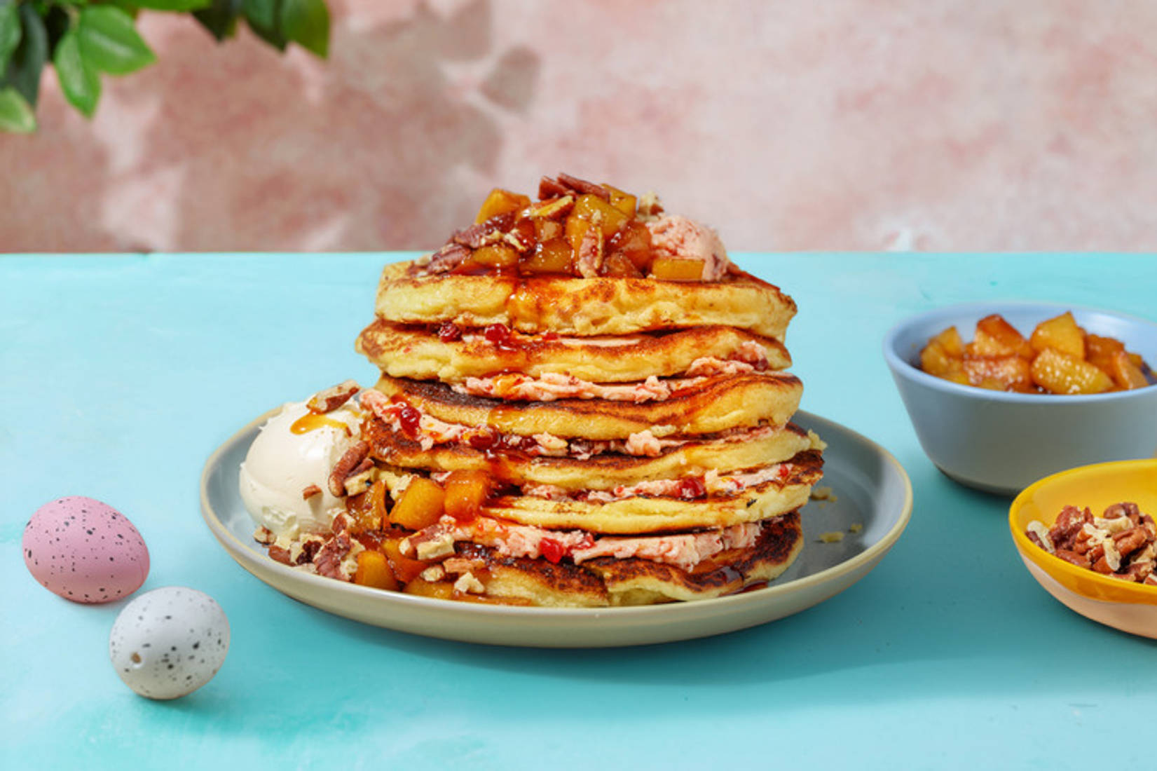 Brunch deluxe: Pancakes mit Zimtbutter 