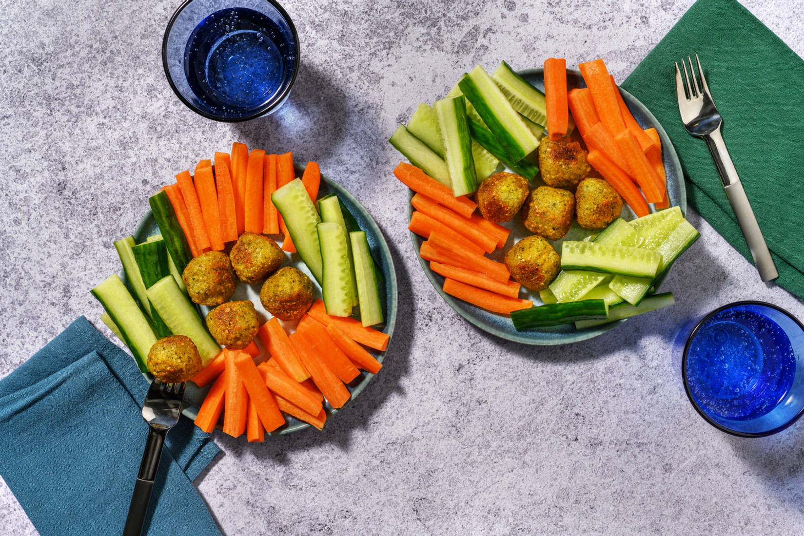 Kids' Falafel and Crudites