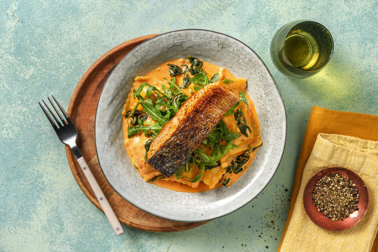 One-Pot Girasoli mit extra Lachsfilet