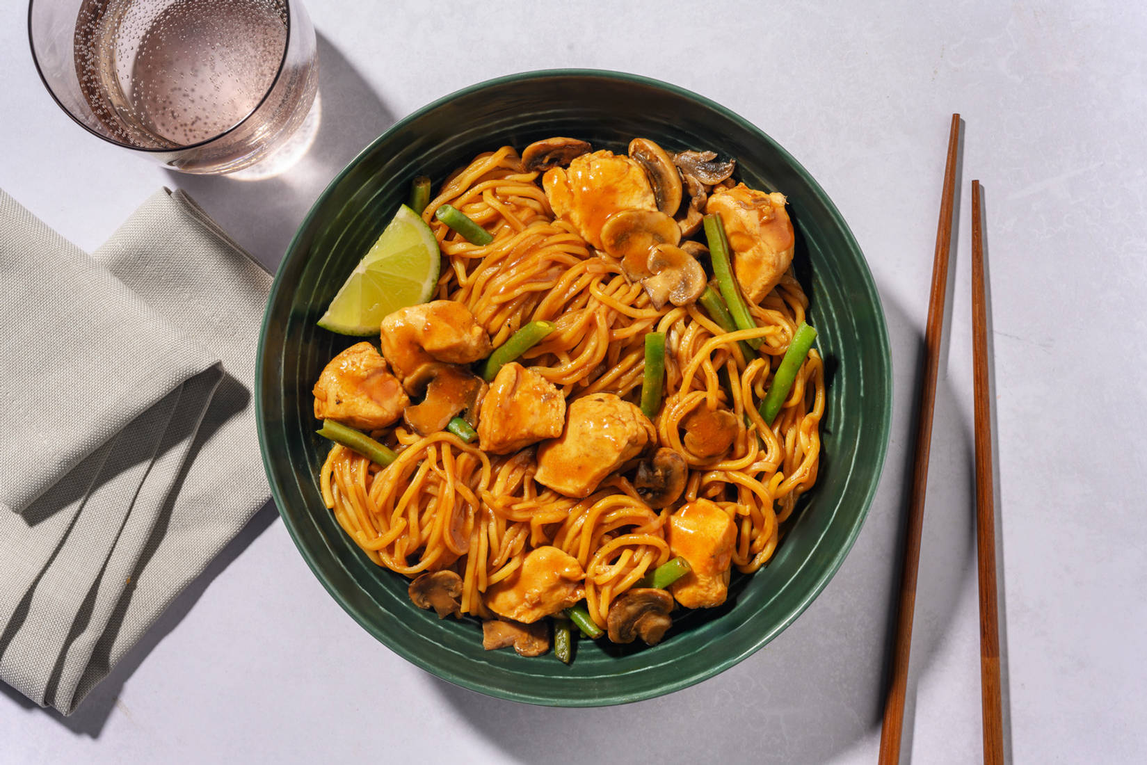 Speedy Double Chicken Noodles