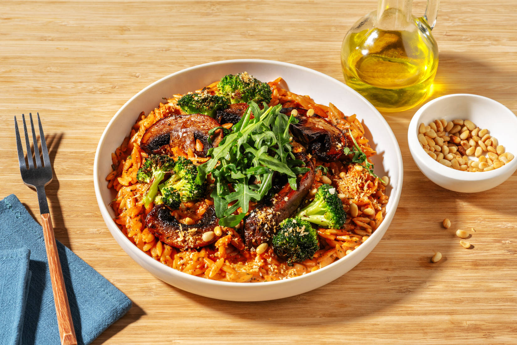 Kremet tomat-orzotto