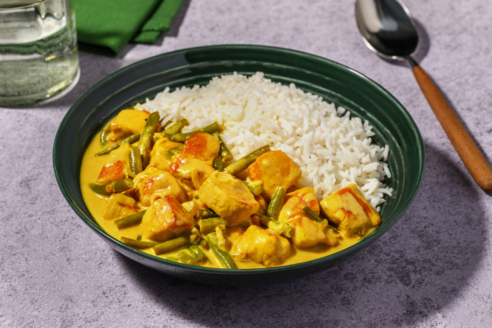 Comforting Coronation Double Chicken Curry