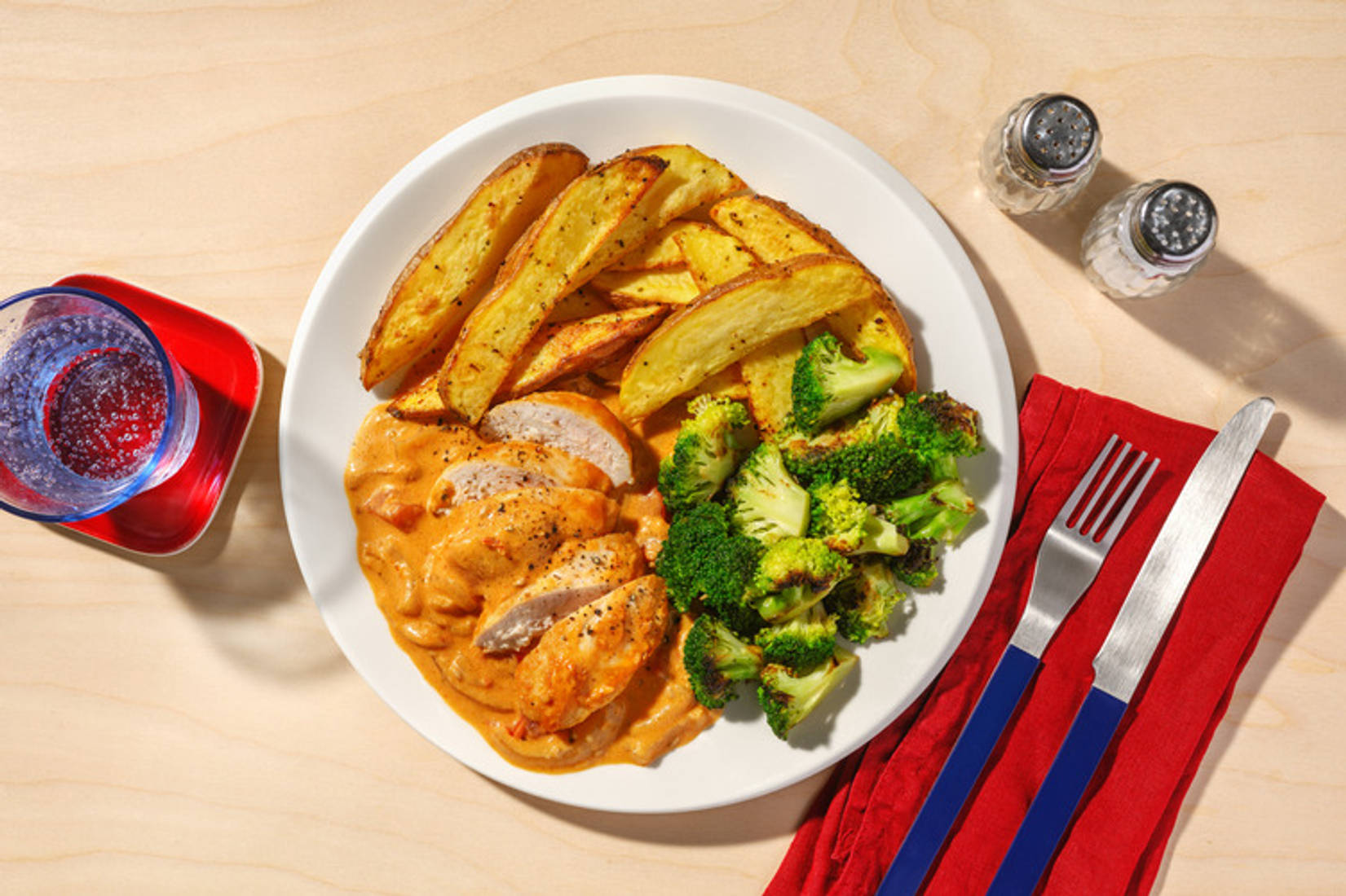 Marry-Me-Chicken in sahniger Sauce