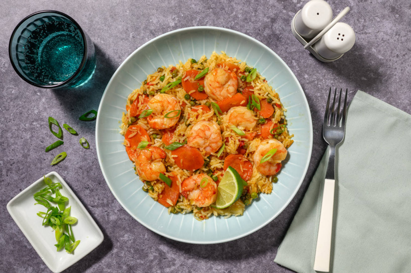 Singapore express - riso saltato alle mazzancolle