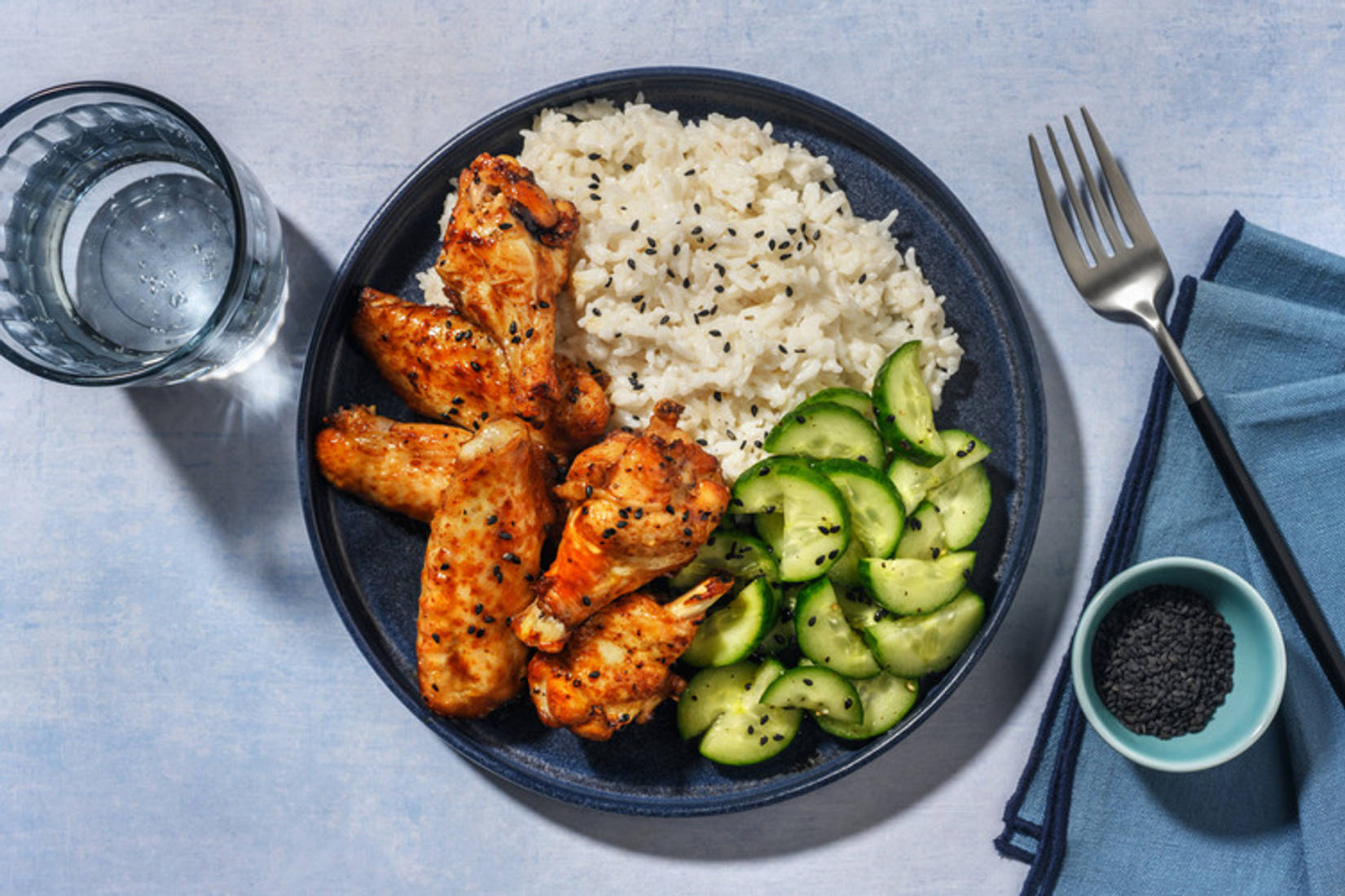 ¡Todo al horno! Extra de alitas con miel y salsa de soja
