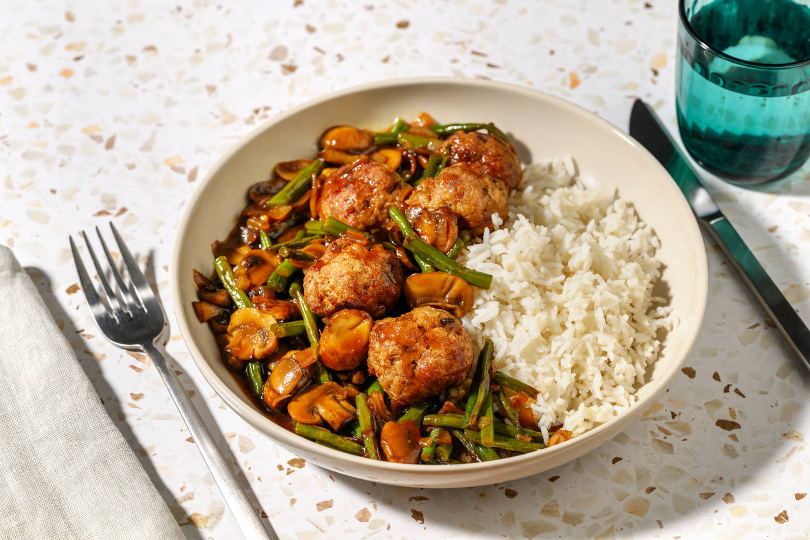 Jiangsu Style Red Braised Beef Meatballs