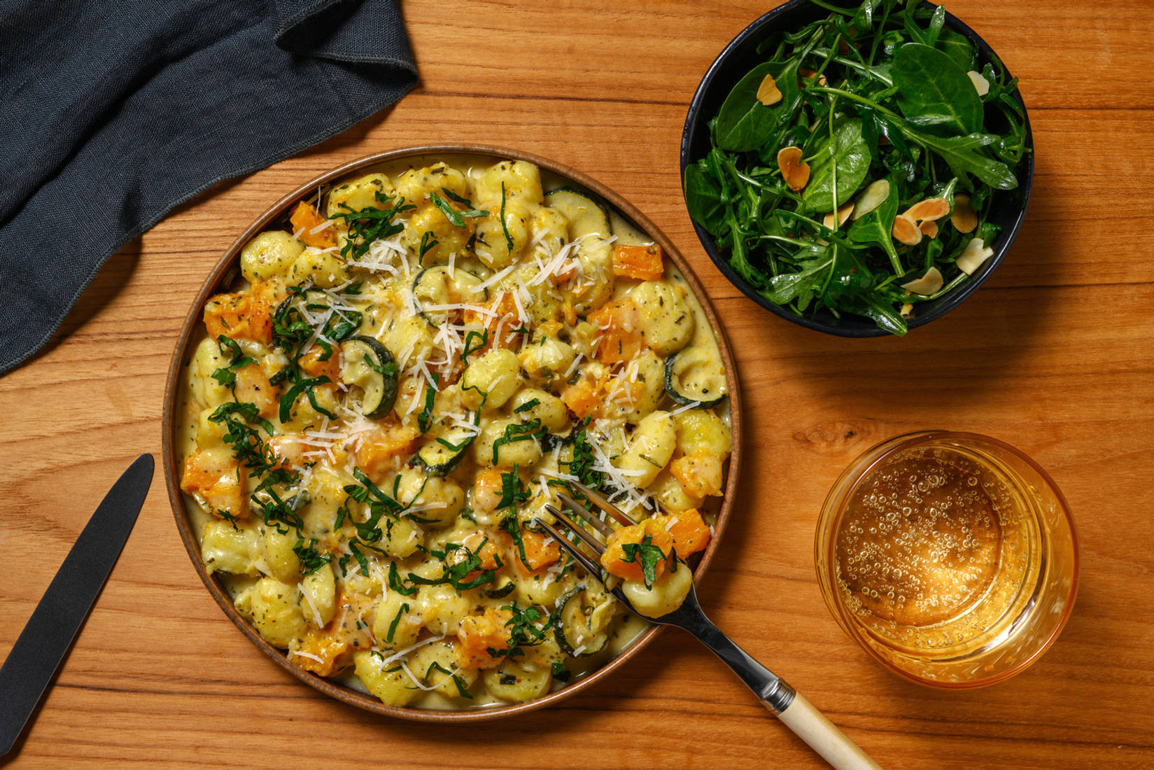 Baked Pumpkin & Parmesan Gnocchi
