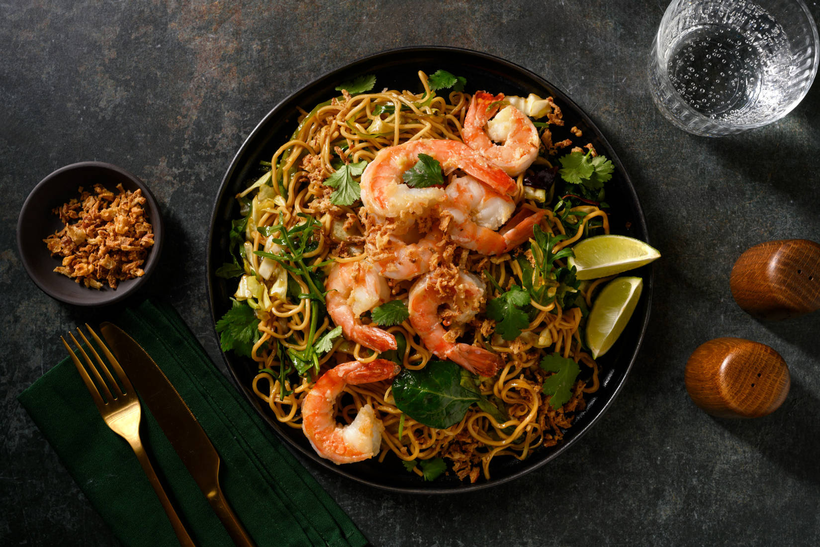 Ginger Tofu & Sesame Noodle Salad