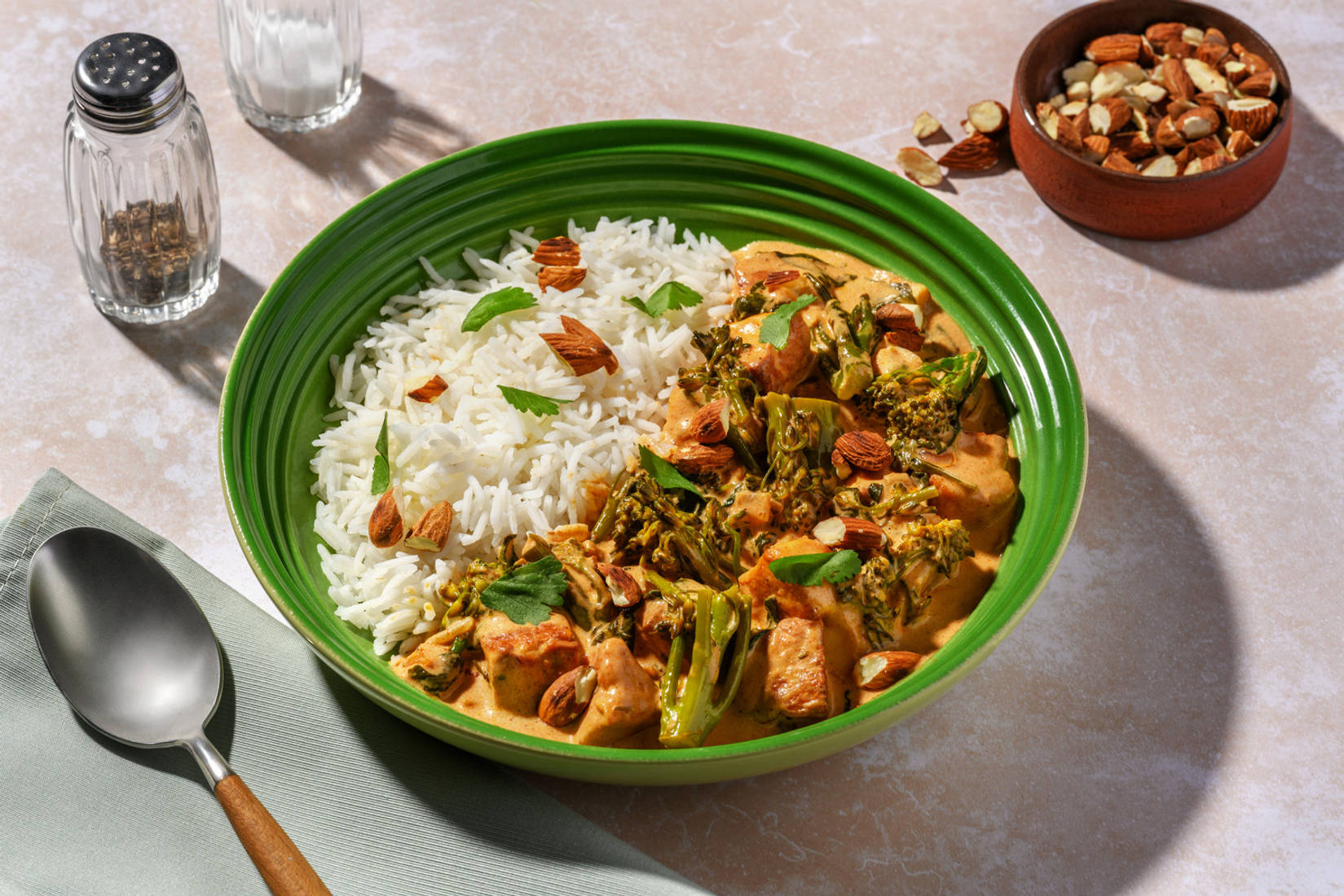 Hearty Paneer Butter Masala & Rice