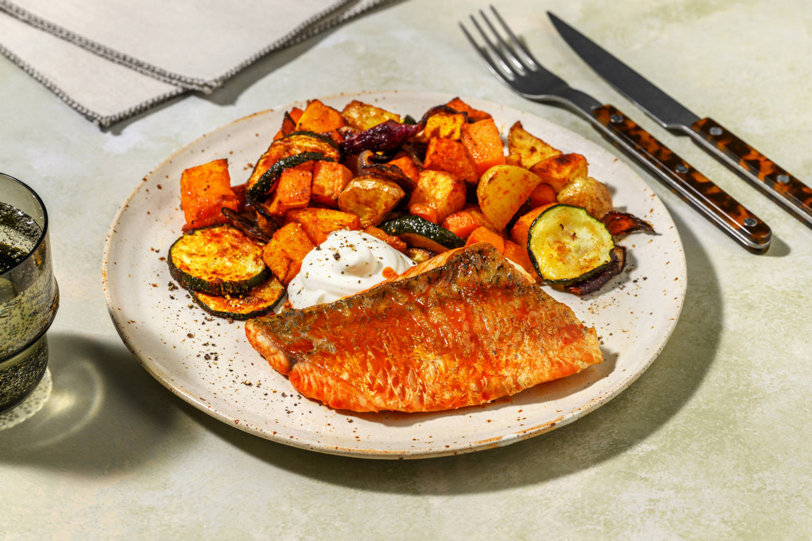 Honey-Harissa Glazed Chicken