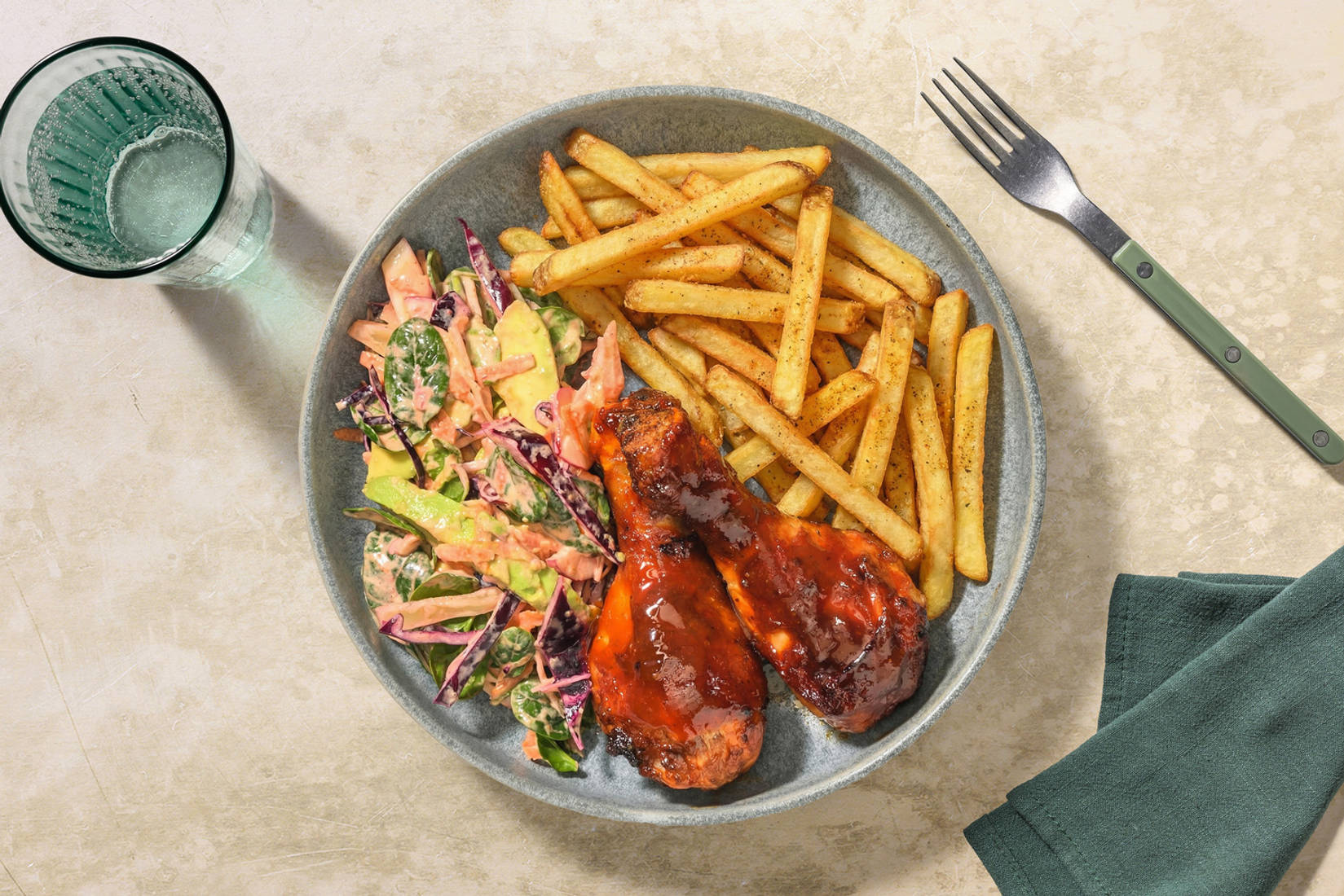 Sticky Sriracha-Glazed Chicken