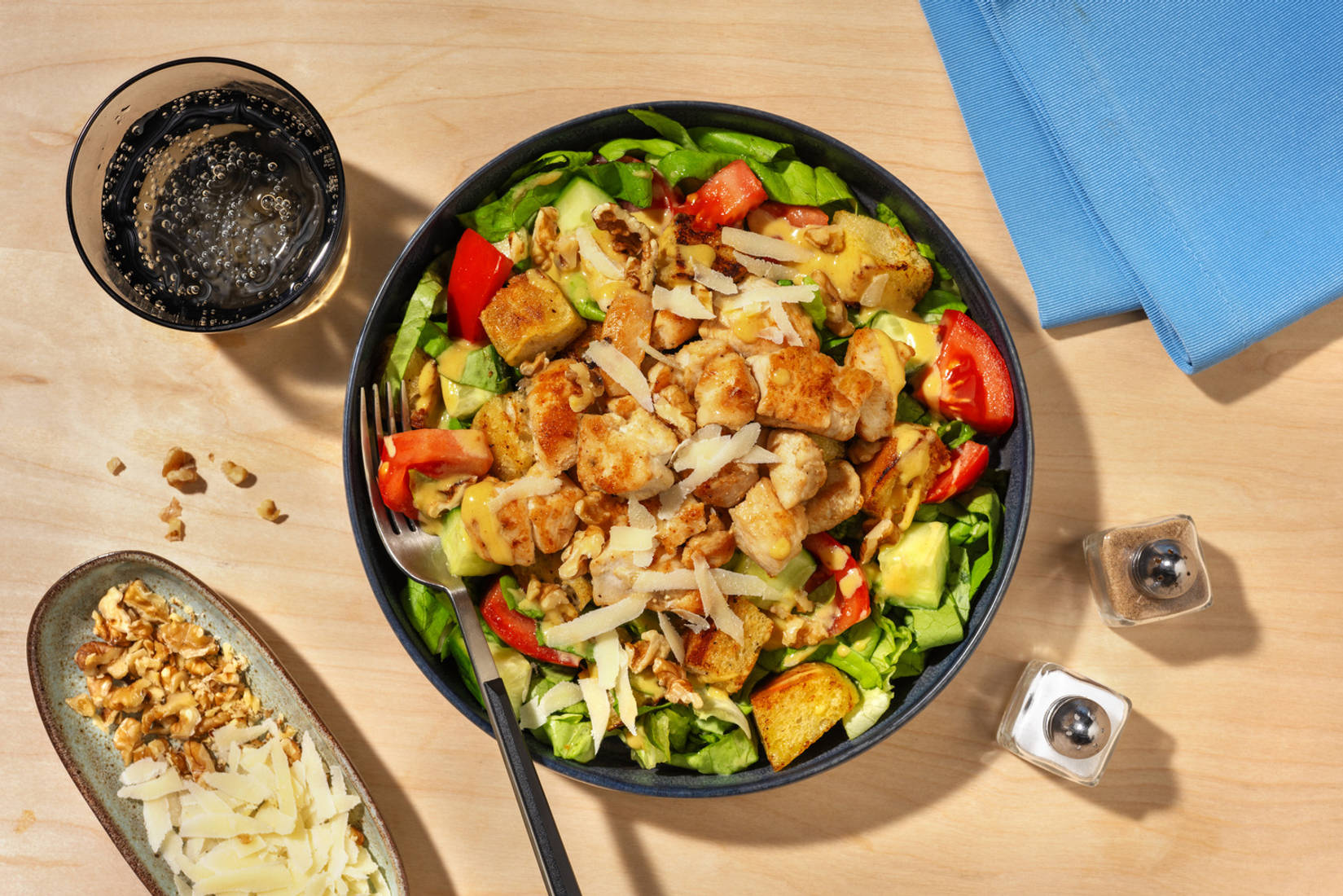 Savoury Double Chicken & Deluxe Crouton Salad