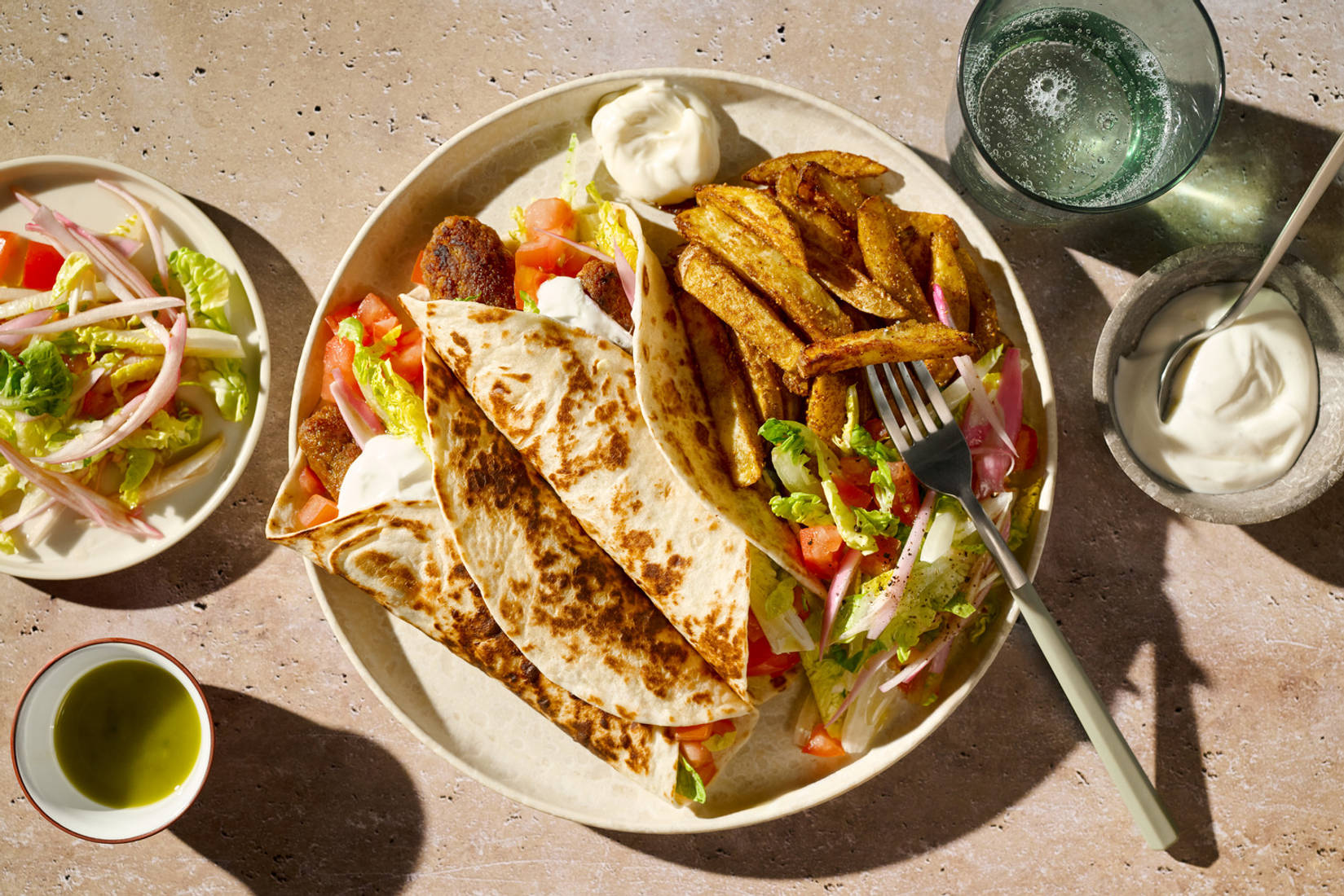 Lahori Style Lamb Seekh Kebab Rolls