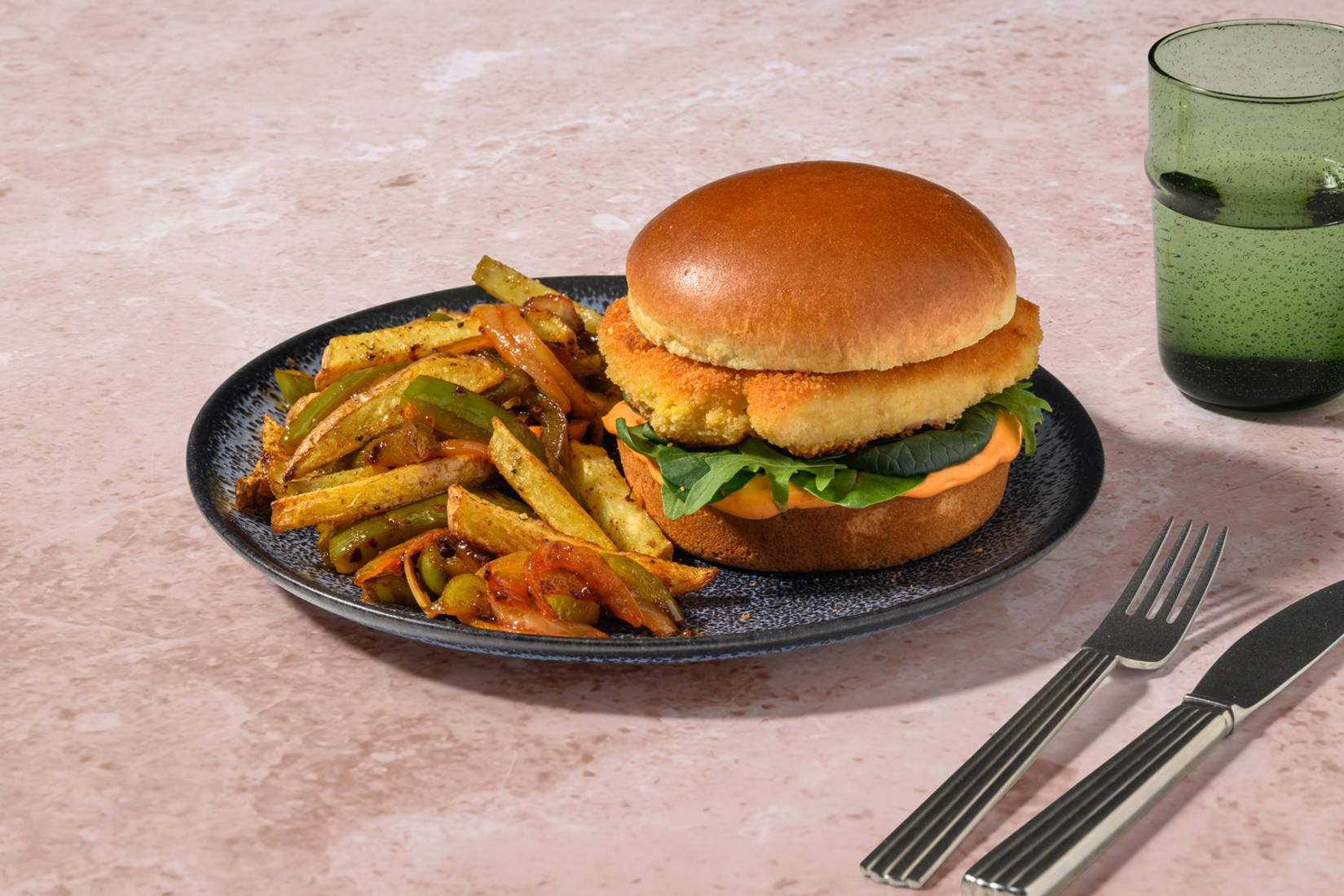 Ireland's Crispy Chicken Burger 