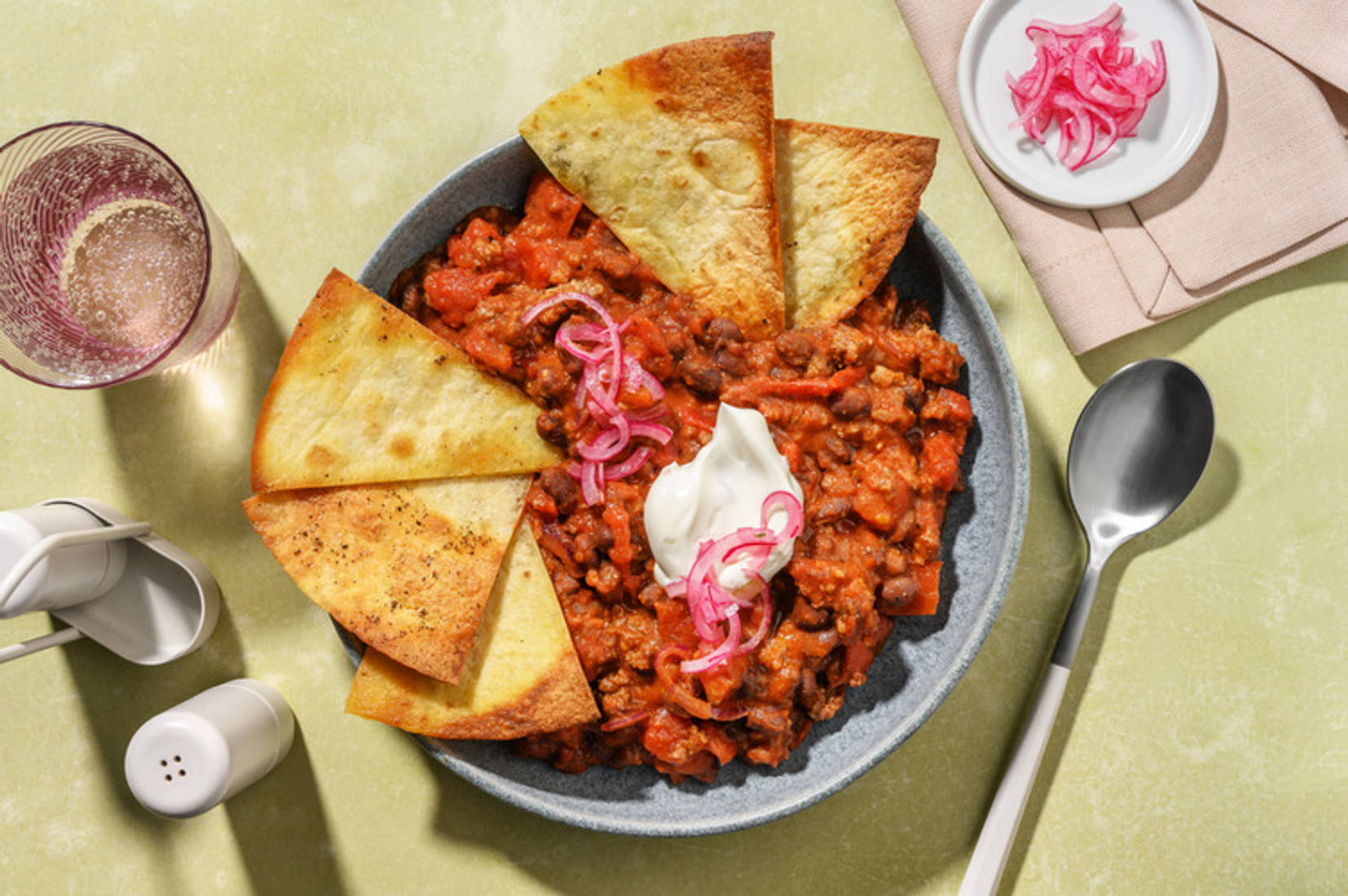 Bœuf & haricots mijotés à la texane