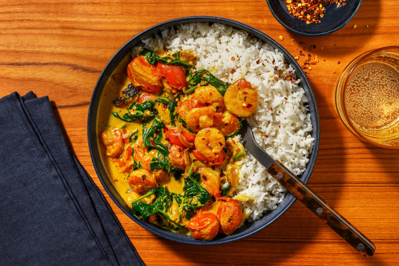 Prawn and Tomato Coconut Curry