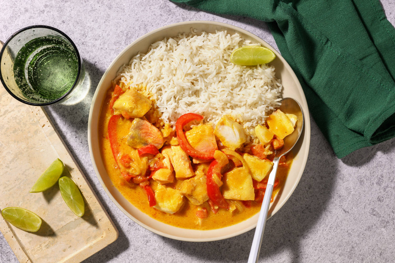 Brazilian Style Fish and Prawn Moqueca