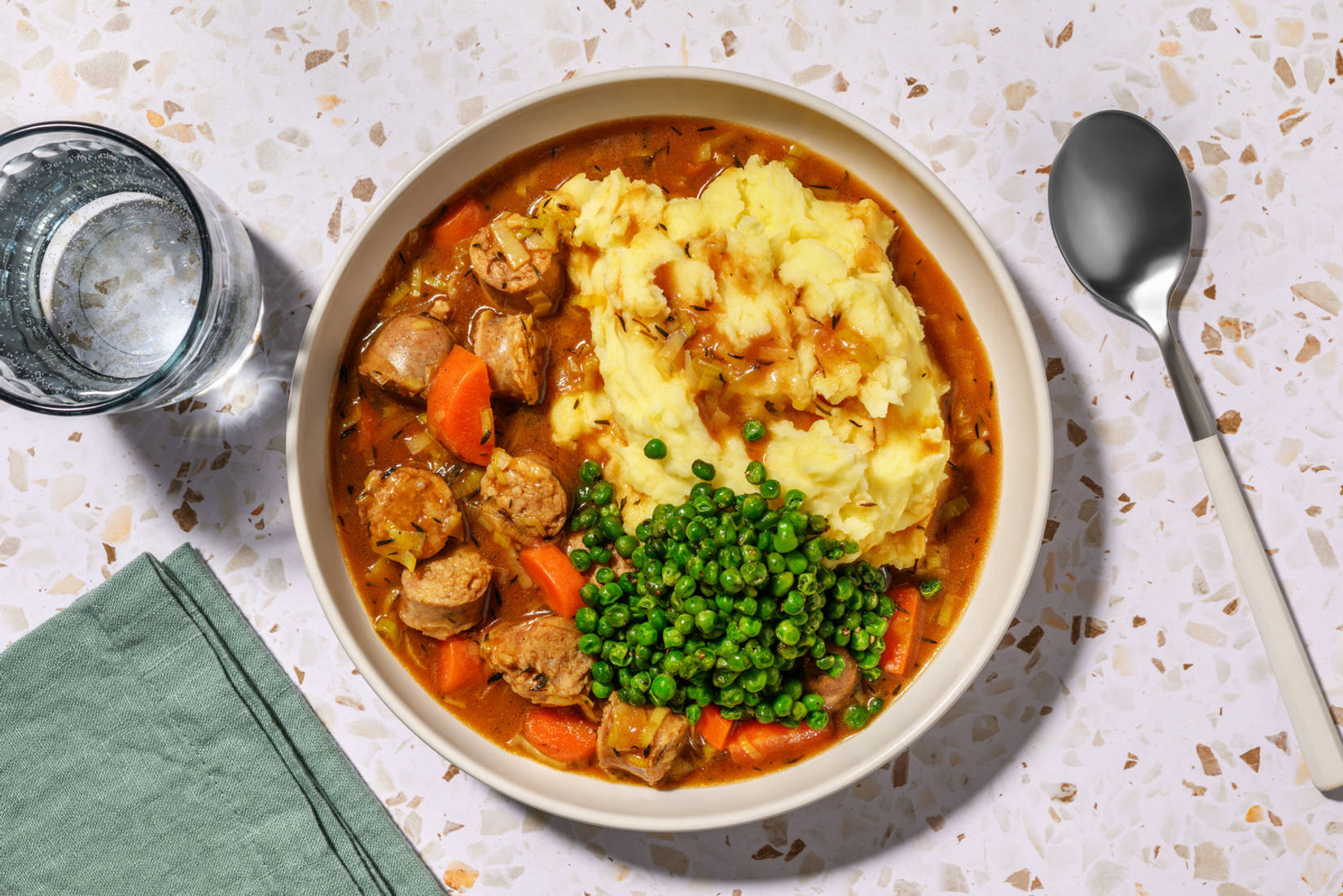 Guinness® and Irish Sausage Casserole