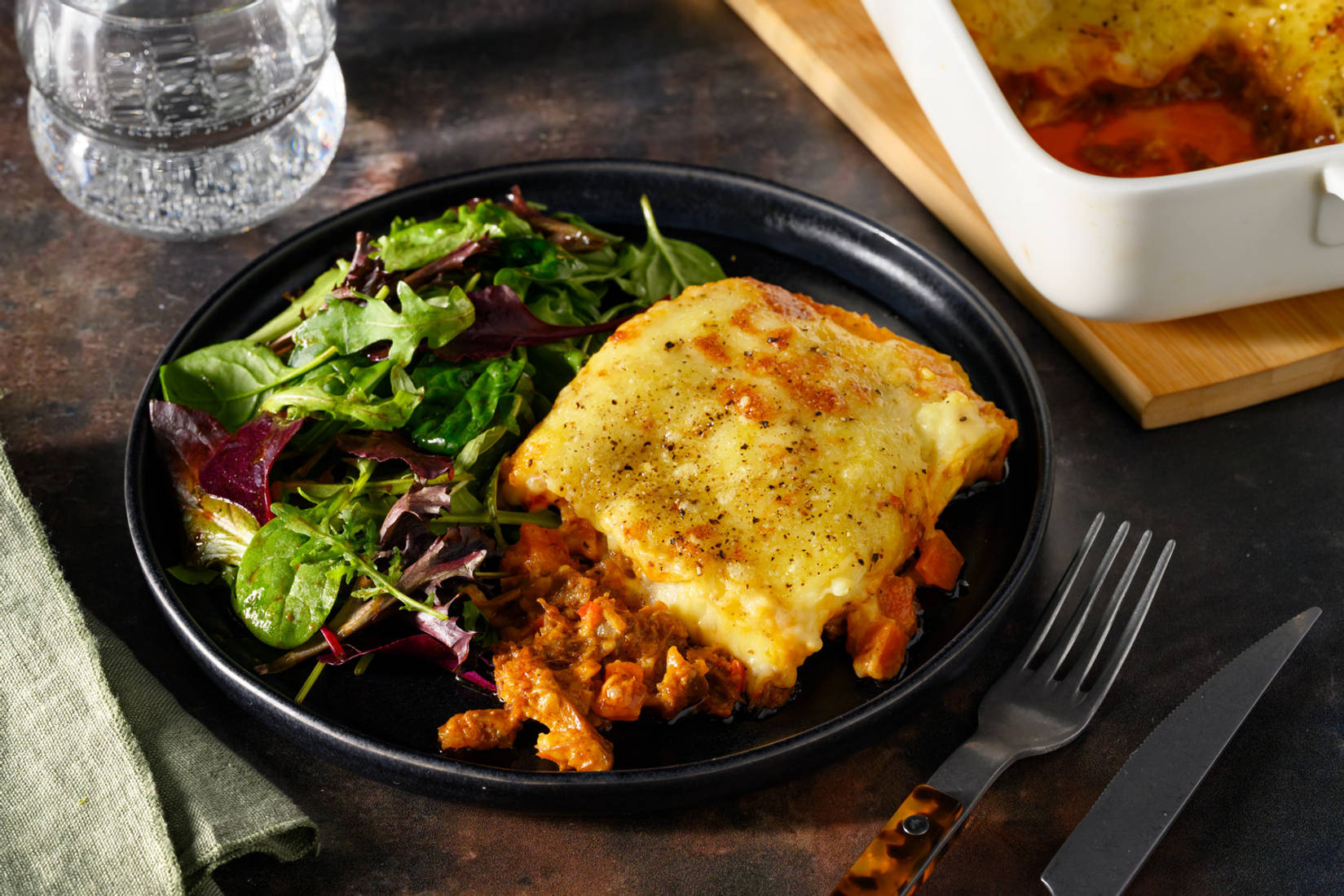 Hachis au confit de canard & emmental