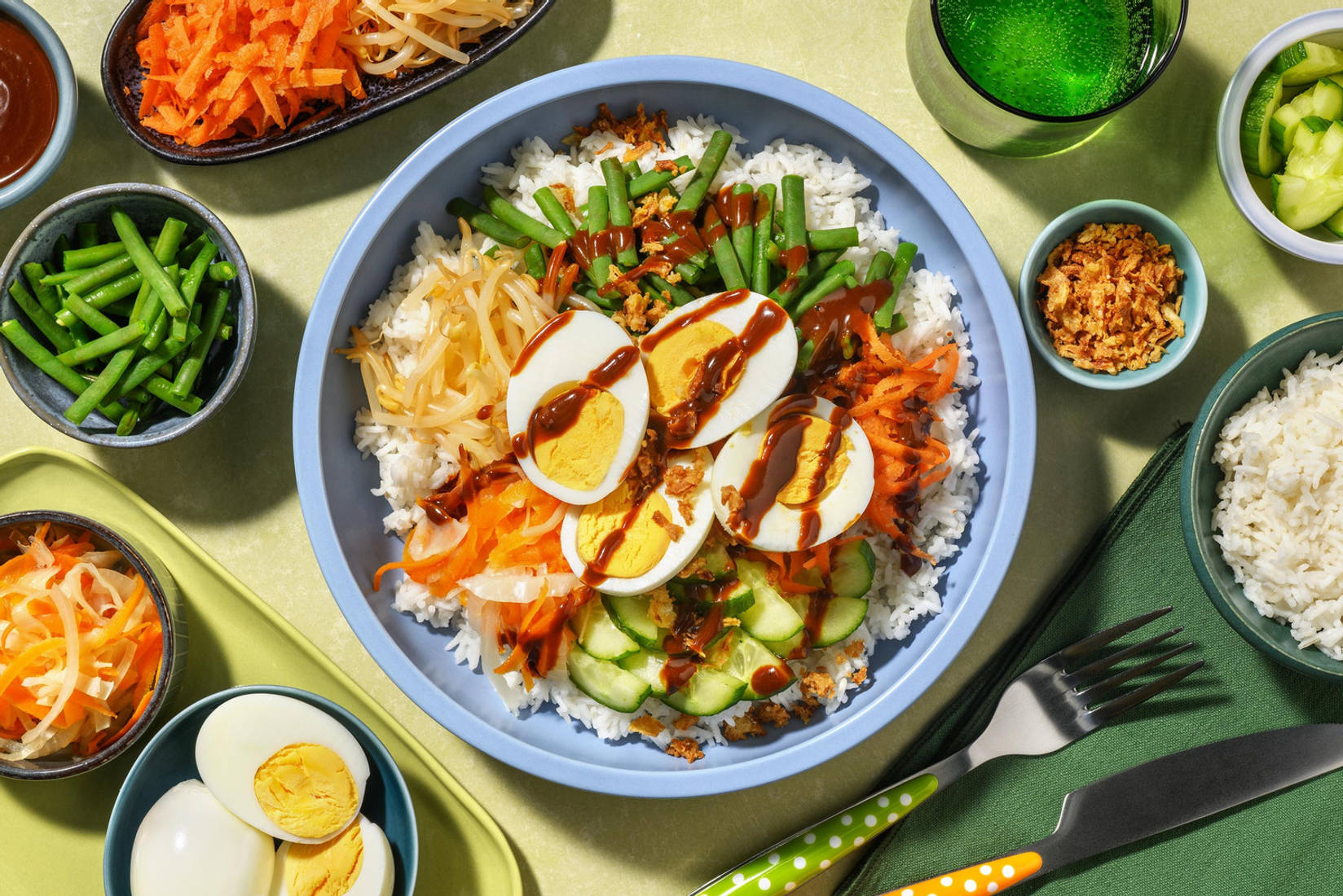 Toko bij jou thuis! Gado gado bowls