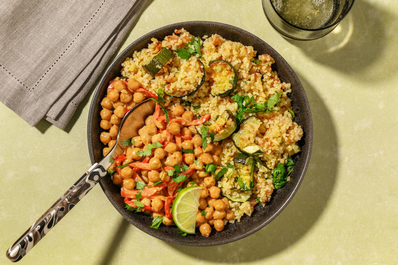 Speedy Creamy Brazilian Style Chickpeas
