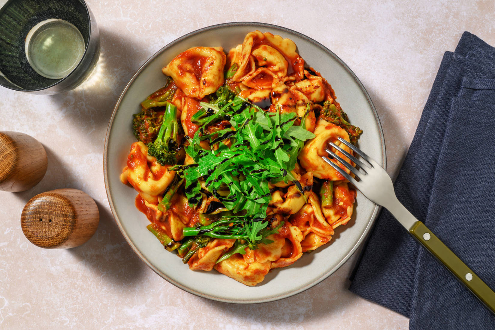 Cured Ham Pasta Arrabbiata