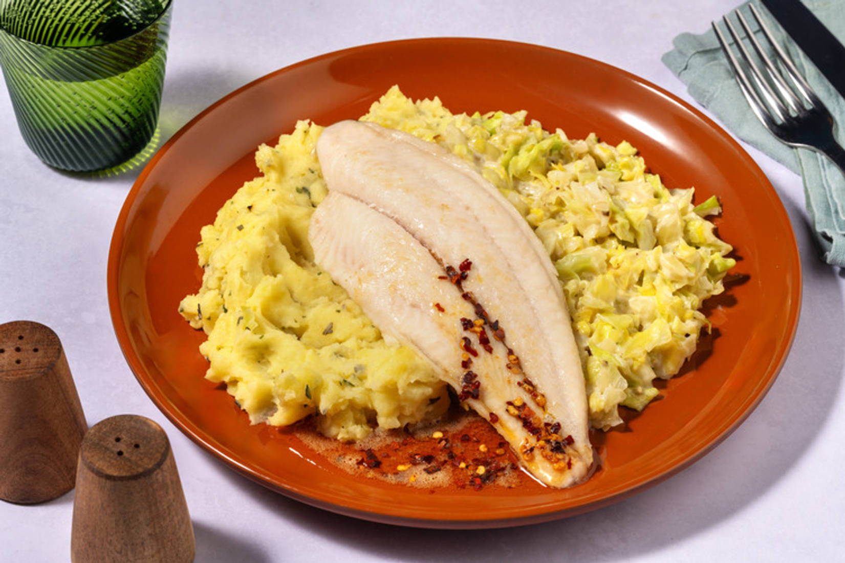 Pangasius mit Spitzkohlrahm