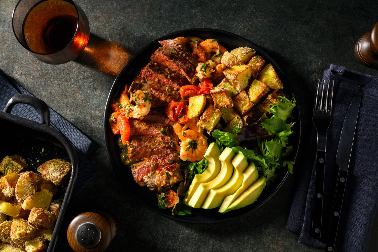 21 Day Aged Fillet Steak Surf and Turf