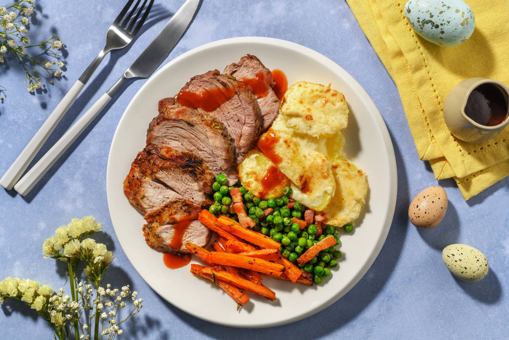 Rosemary Lamb and Parmigiano Reggiano Dauphinoise