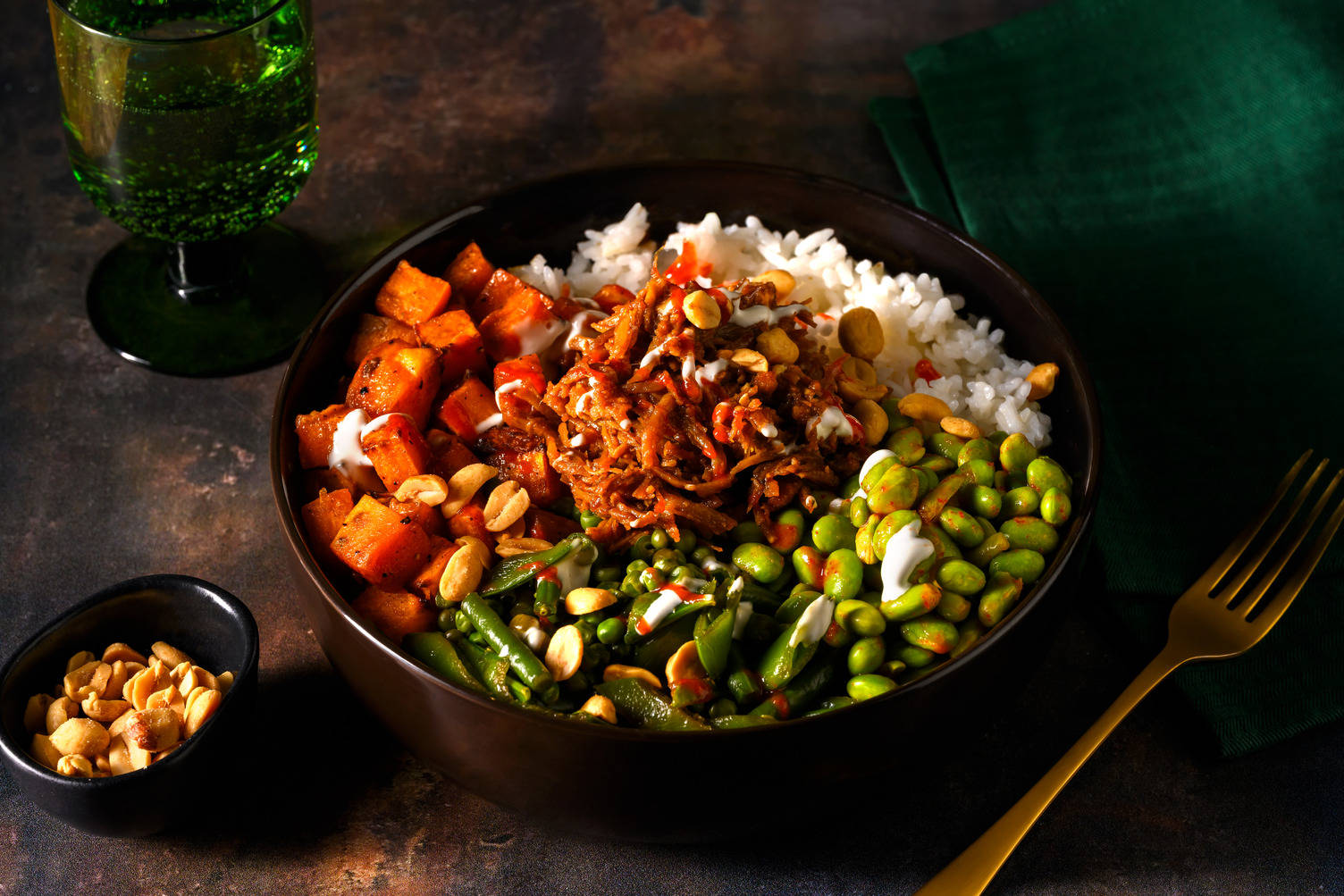 Easy Prep Chicken Teriyaki Sticky Rice Bowl