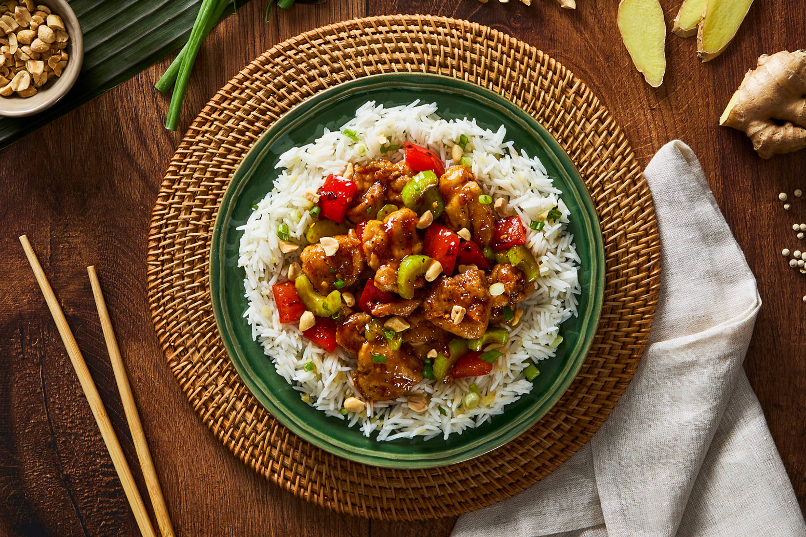 Poulet kung pao chinois