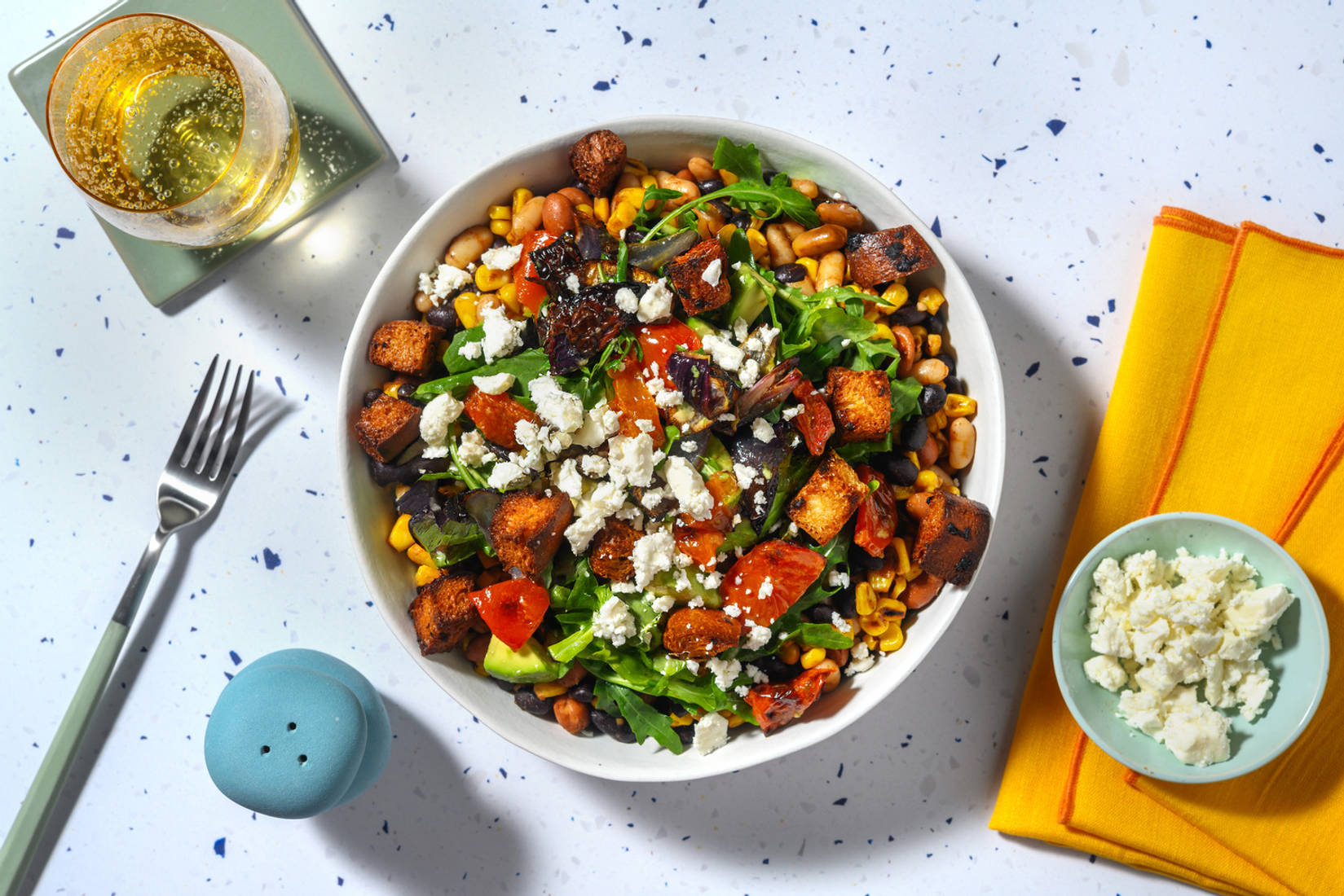Mexican Style Roasted Veg Salad